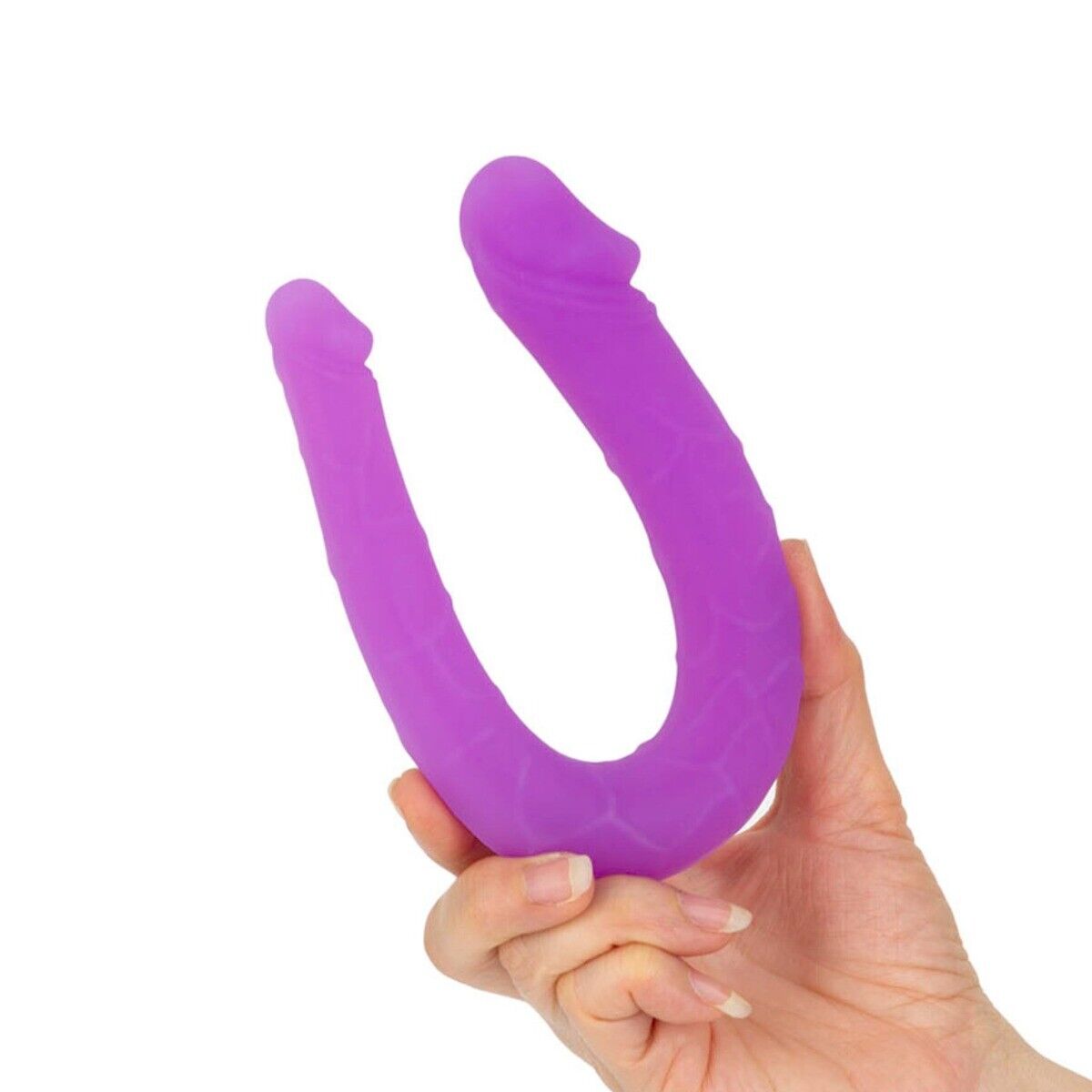 Nasstoys Seduce Me Curved Realistic Silicone Double Ended Dong Dildo