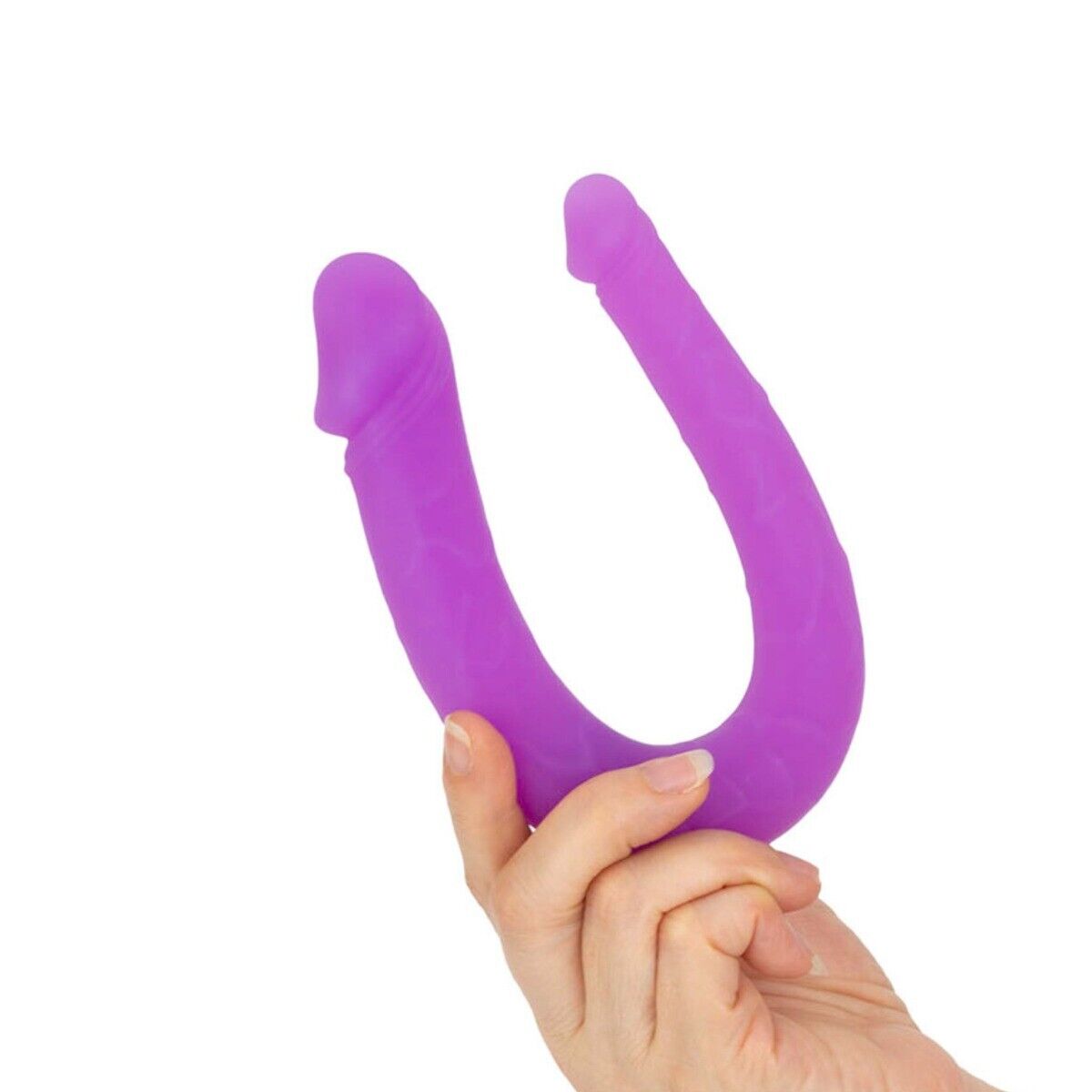 Nasstoys Seduce Me Curved Realistic Silicone Double Ended Dong Dildo