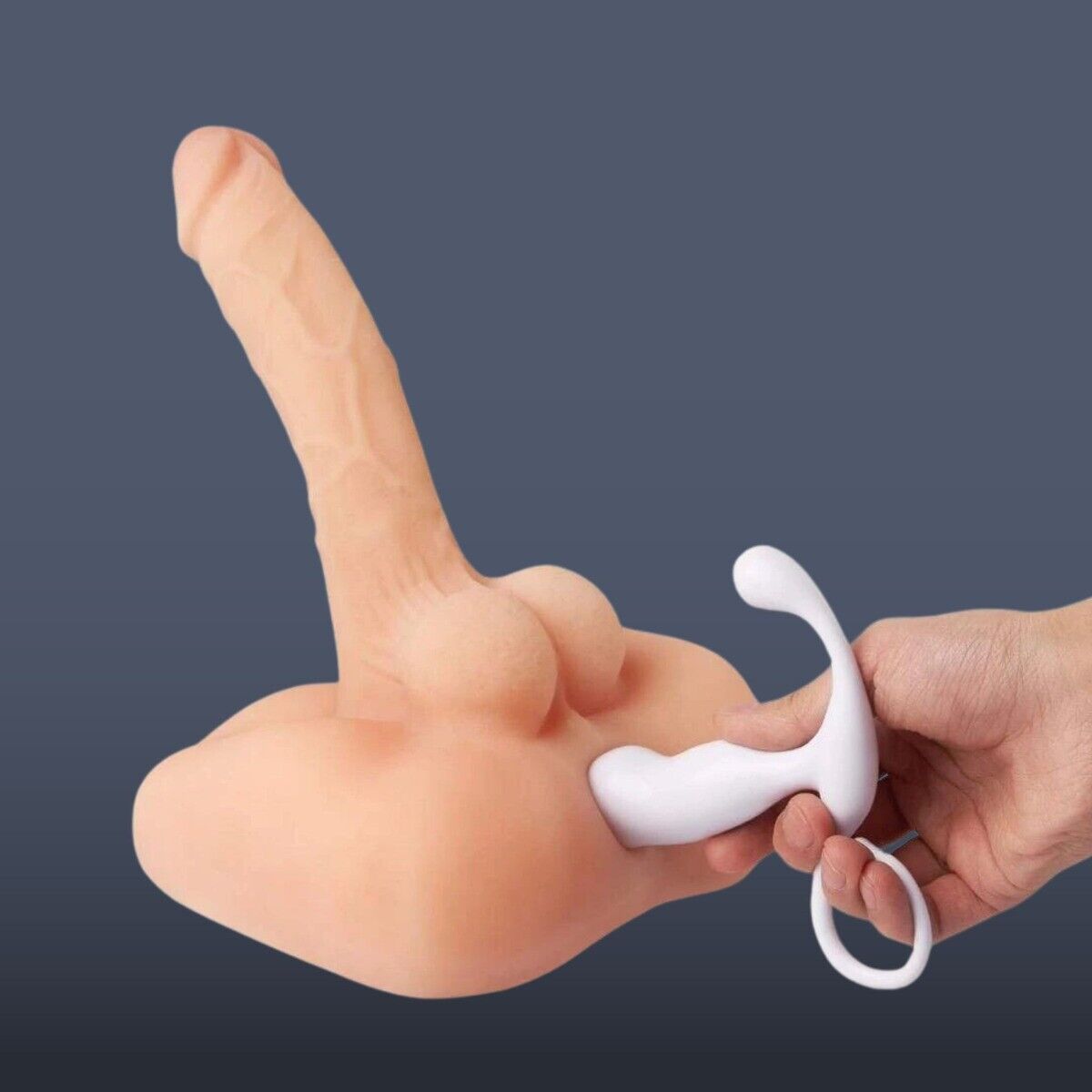 Male P Spot Prostate Massager Stimulator Anal Play Butt Plug Sex Toys for Men