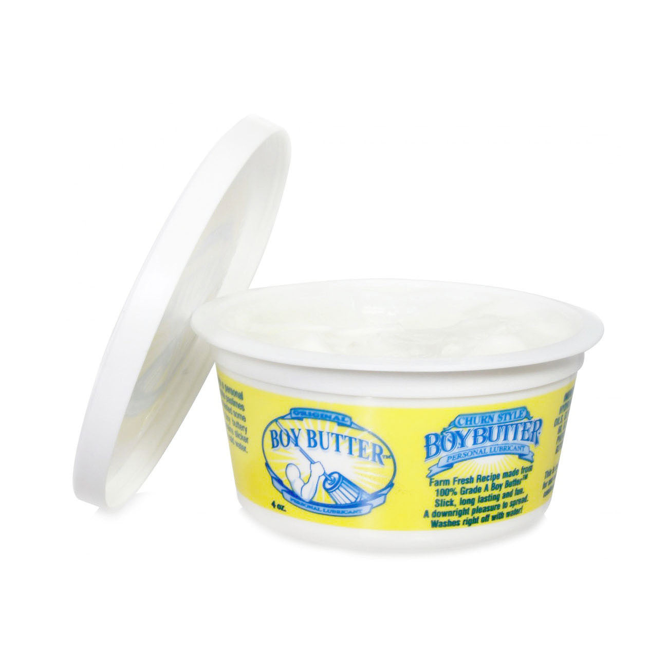 Boy Butter Original Oil Based Personal Lubricant Lube and Masturbation Cream 4oz