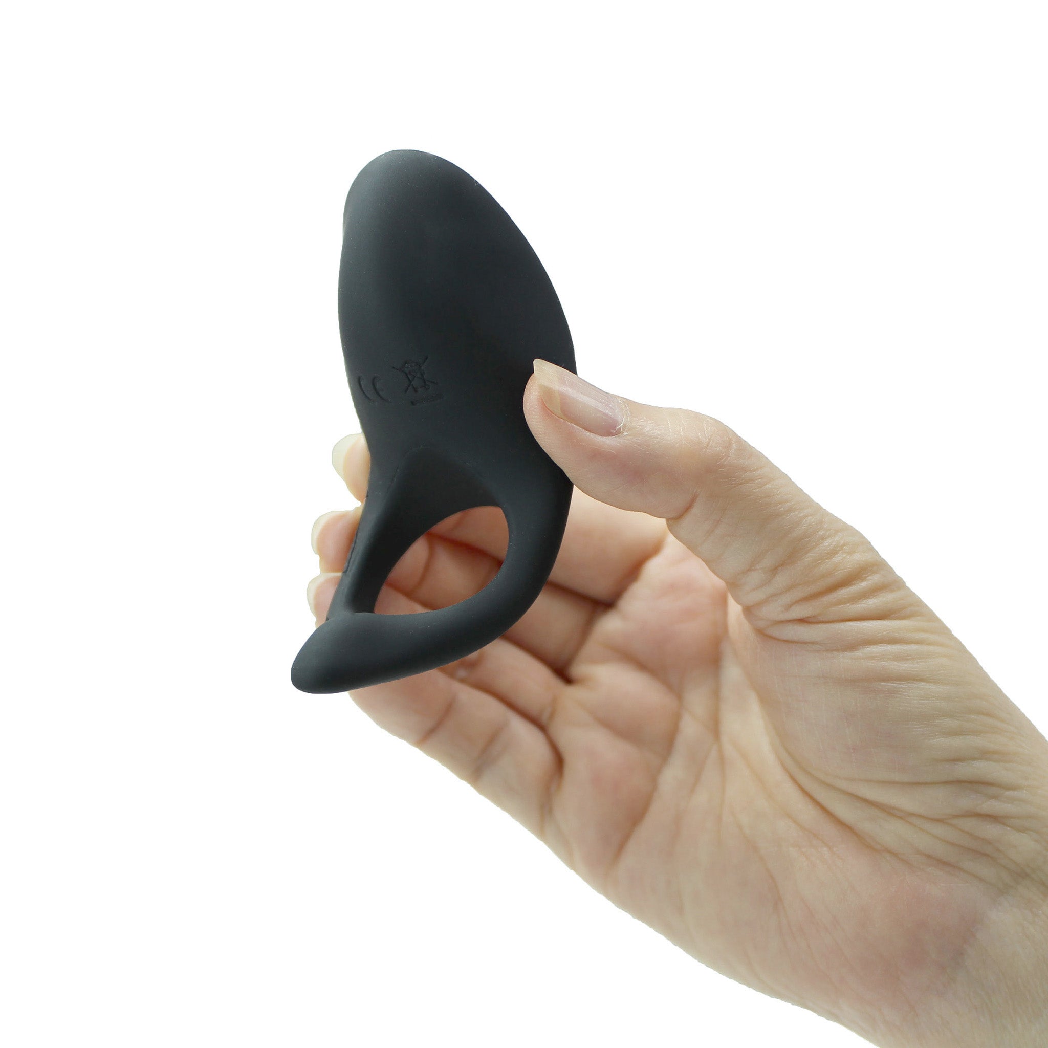 Rechargeable Silicone Vibrating Prolong Delay Penis Cock Ring Sex-toy for Couple