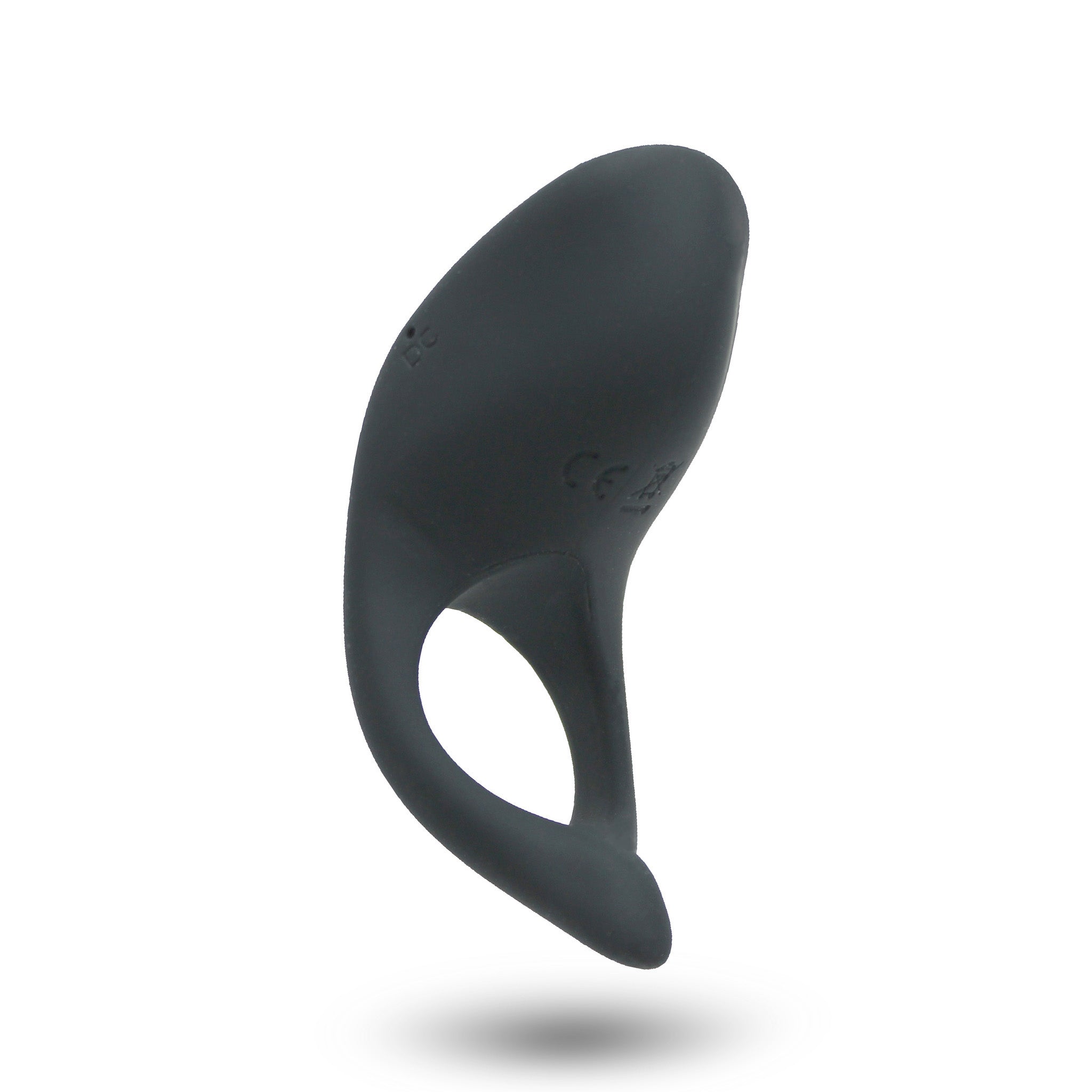 Rechargeable Silicone Vibrating Prolong Delay Penis Cock Ring Sex-toy for Couple
