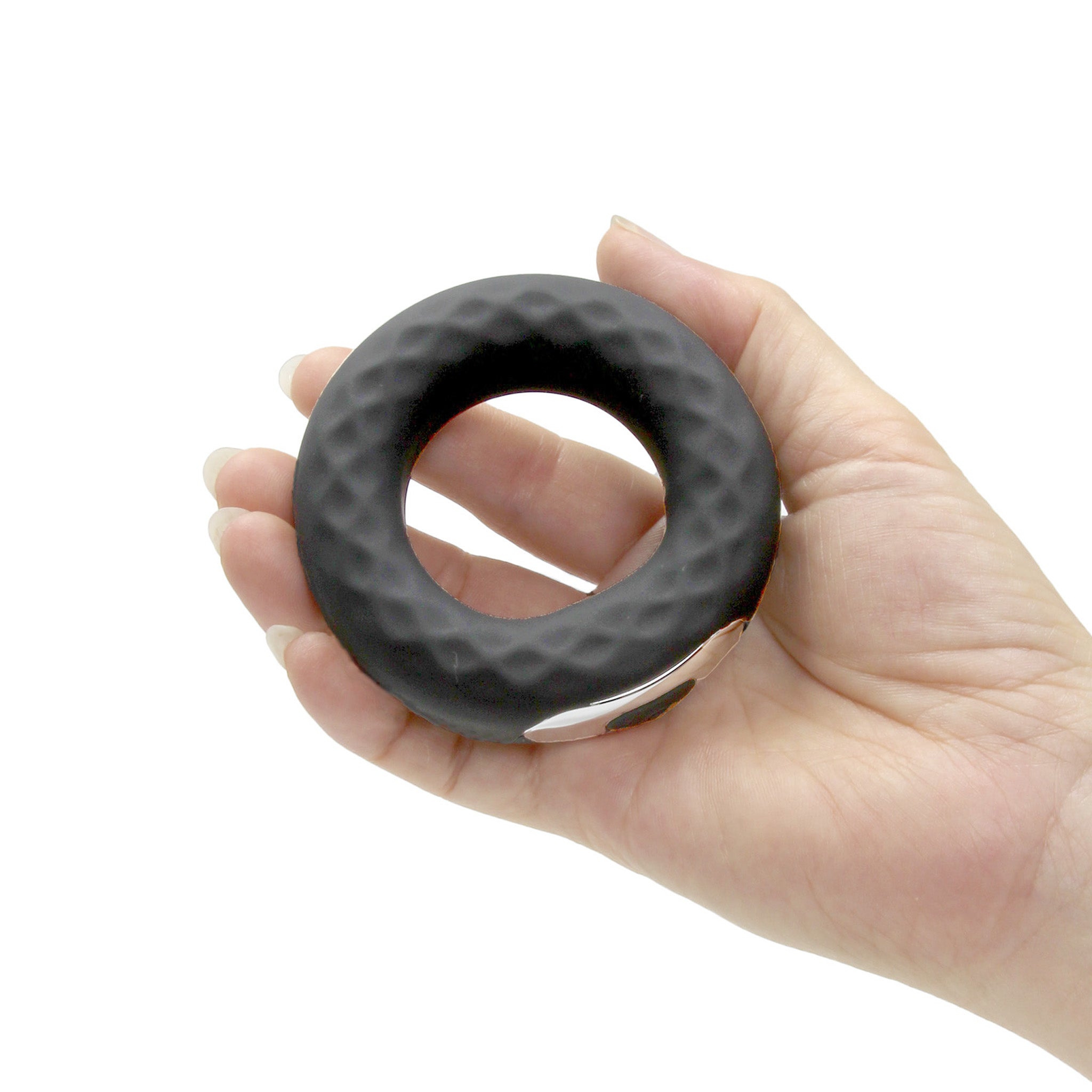 Wireless Remote Control Vibrating Donut Penis Cock Ring Male Enhancer Sex Toys