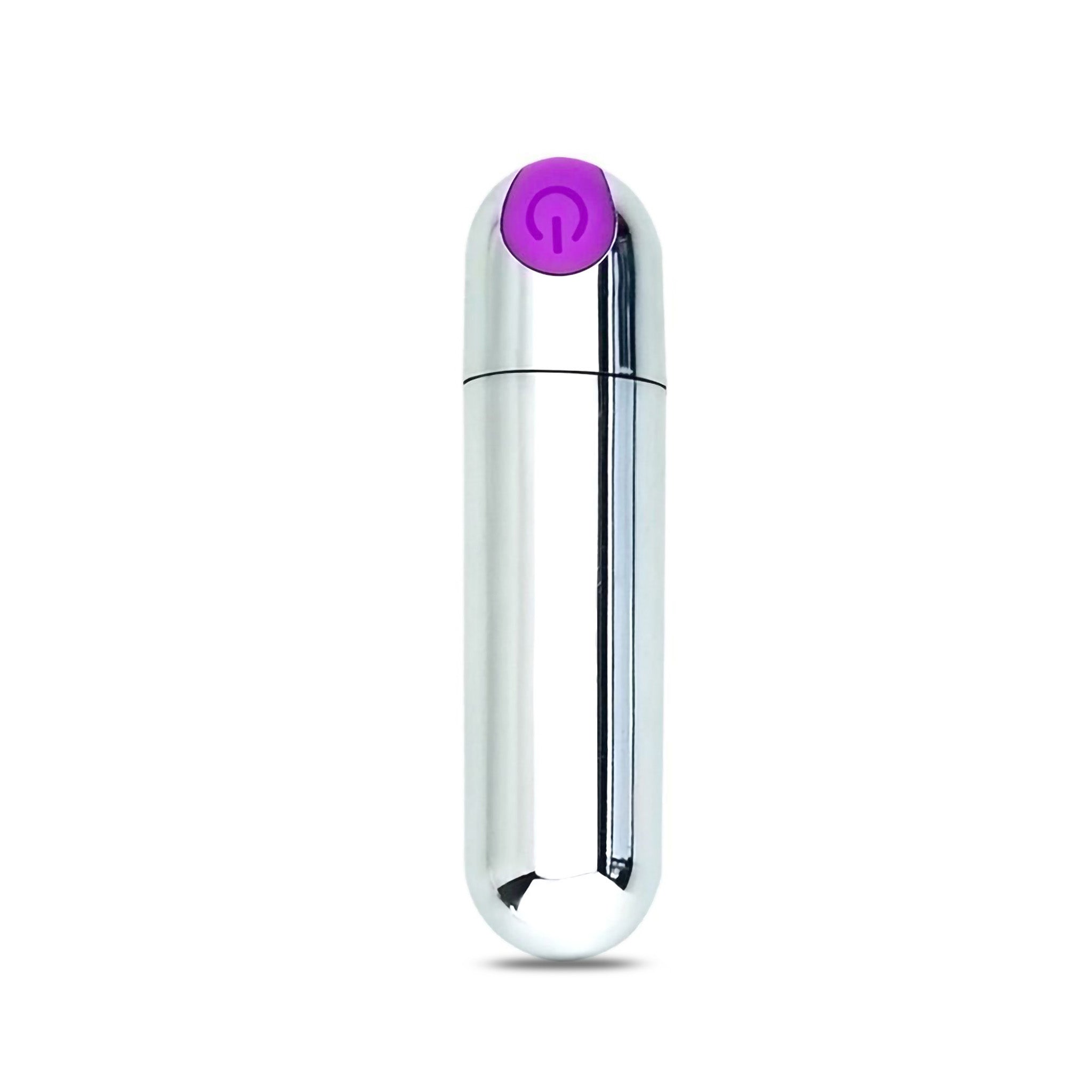 10 Speed Rechargeable Silver Bullet Vibrator Vibe Discreet Sex Toys for Women