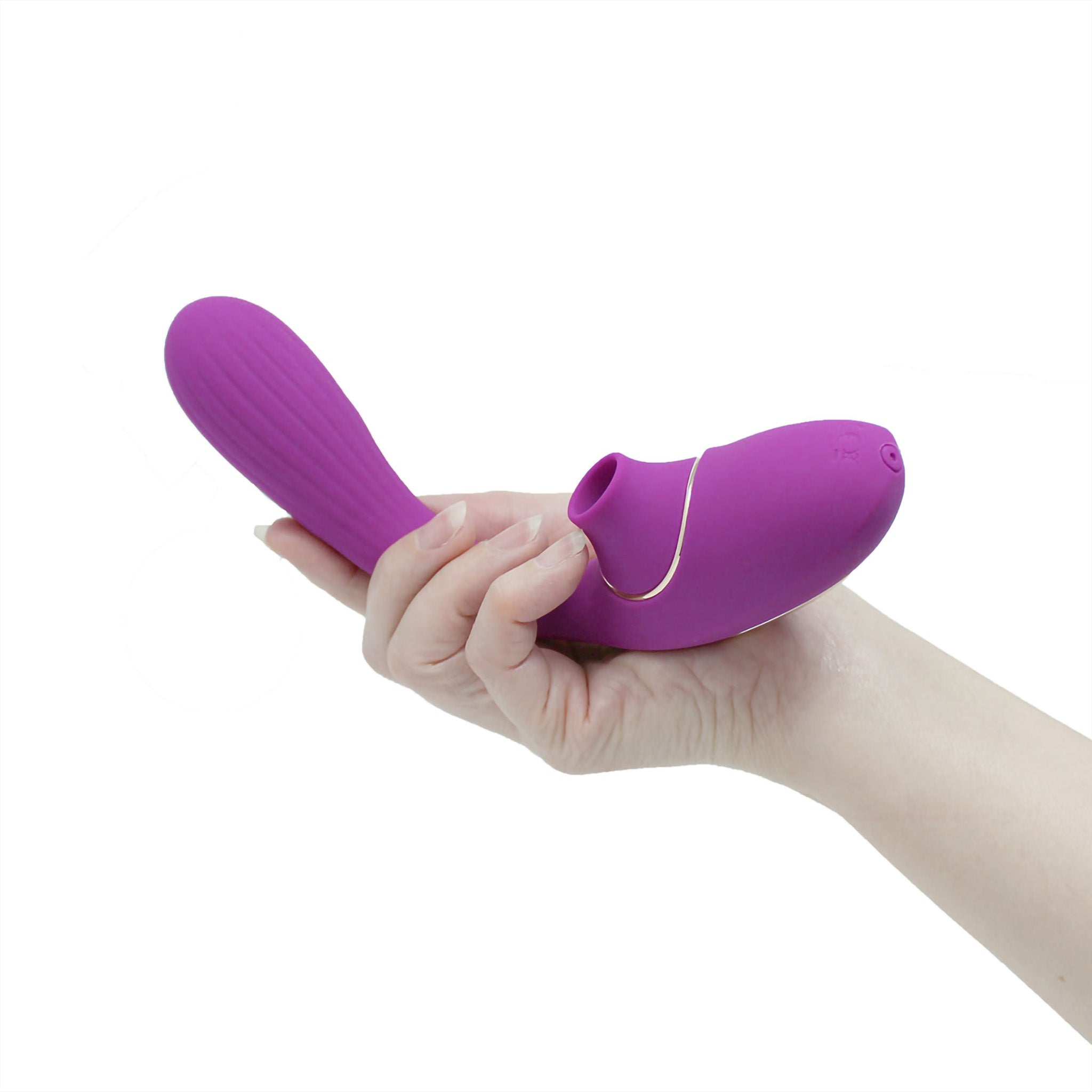 Rechargeable Clit Sucking G-spot Rabbit Vibrator Dildo Sex-toys for Women Couple