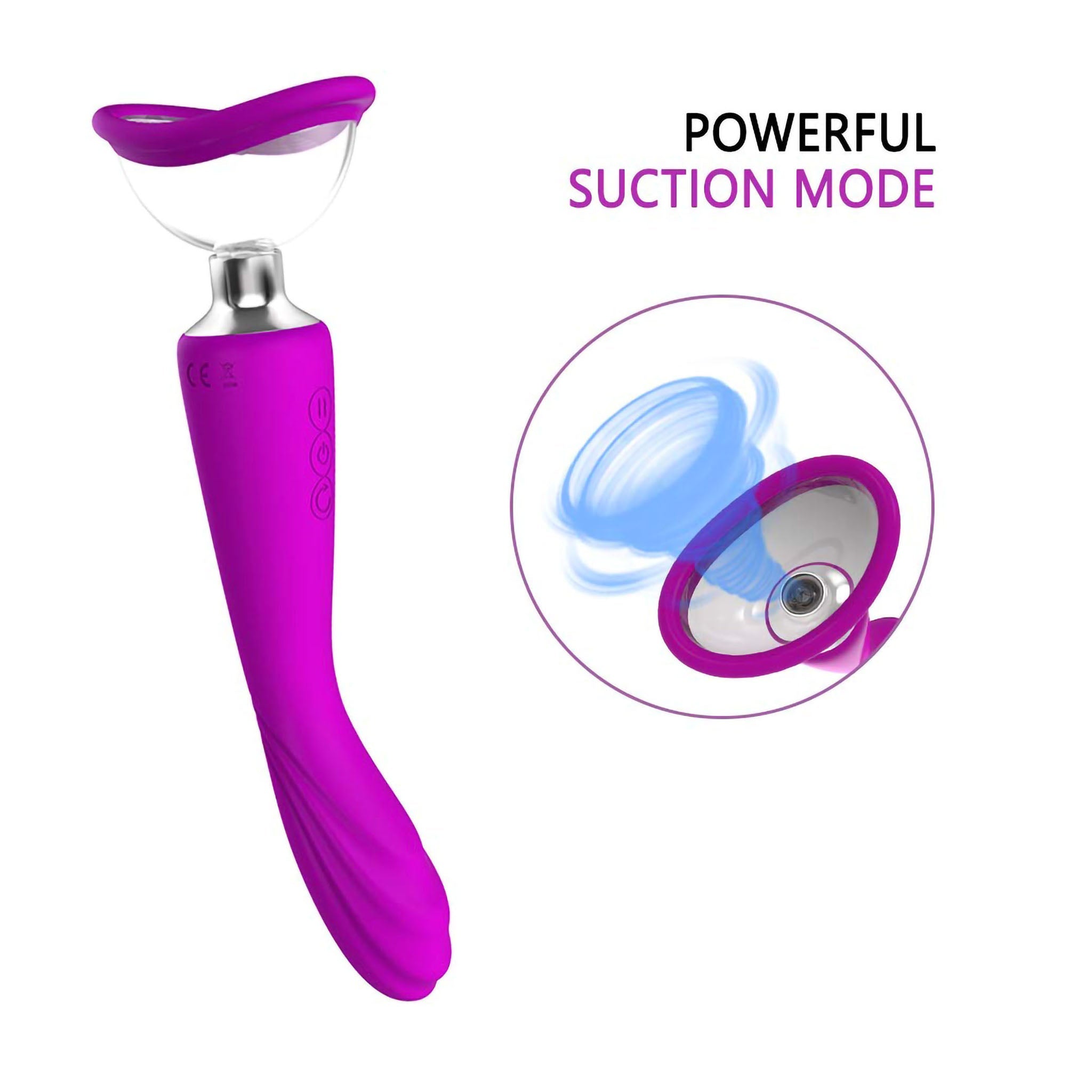 Automatic Power Suction Vaginal Pussy Pump G-spot Vibrator Sex-toys for Women