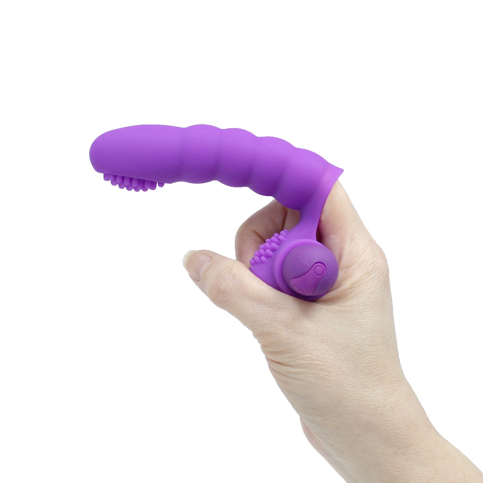 Silicone Clit G-spot Touch Finger Vibe Massager Orgasm Vibrator Sextoy for Women