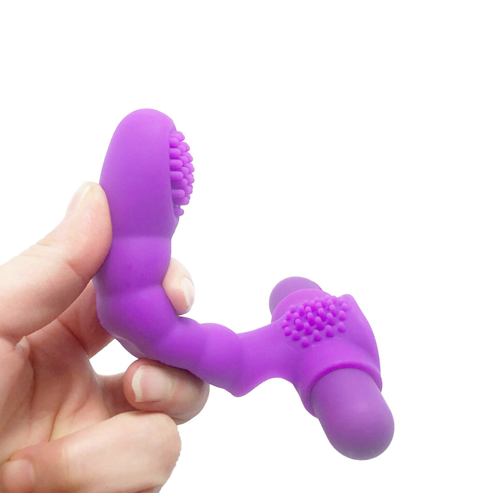 Silicone Clit G-spot Touch Finger Vibe Massager Orgasm Vibrator Sextoy for Women