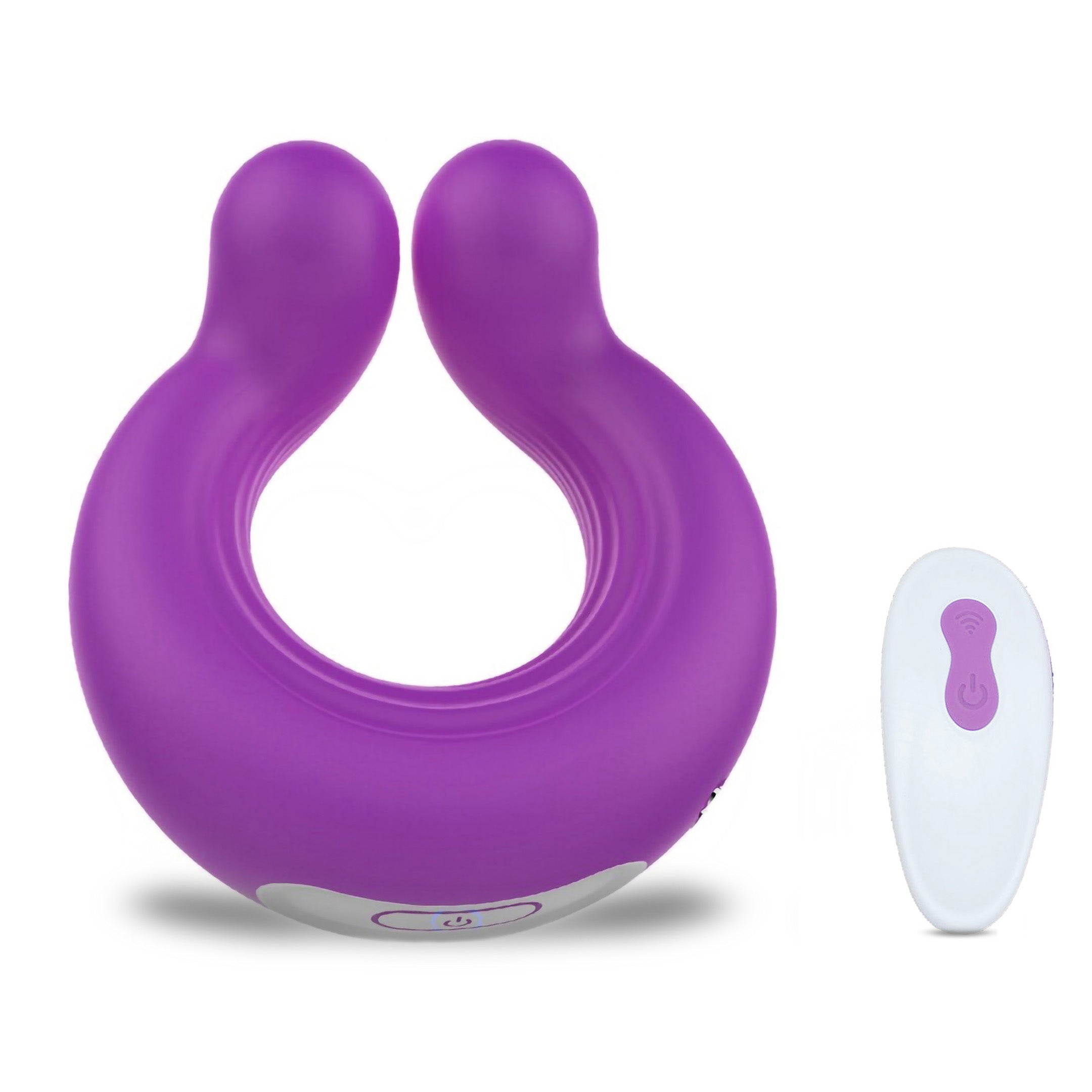 Remote Control Vibrating Penis Cock Ring Clit Nipple Vibrator Couple Sex Toys
