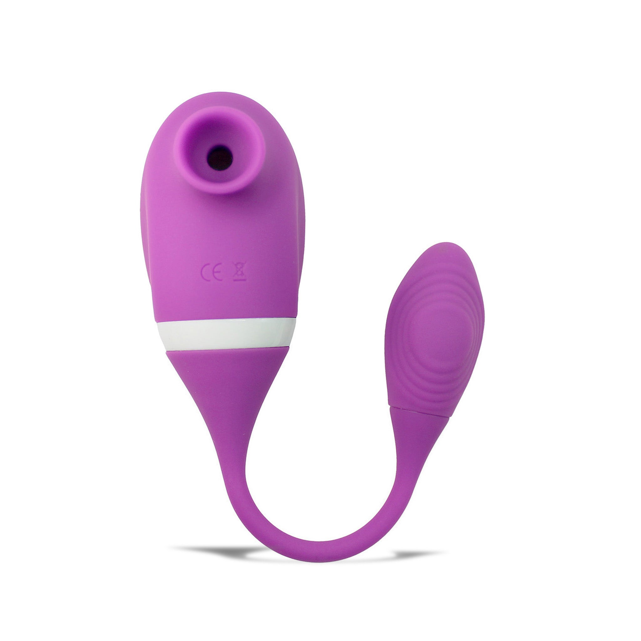 Rechargeable DP Anal Sex Clit Nipple Sucking Vibrator Sex Toys for Women Couples