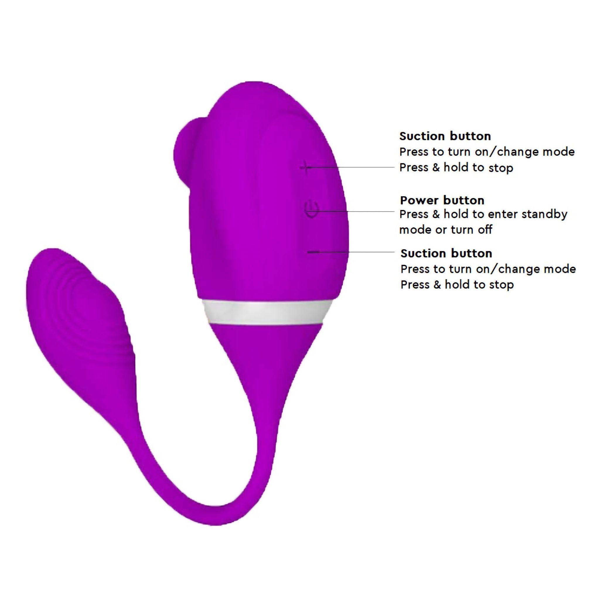 Rechargeable DP Anal Sex Clit Nipple Sucking Vibrator Sex Toys for Women Couples