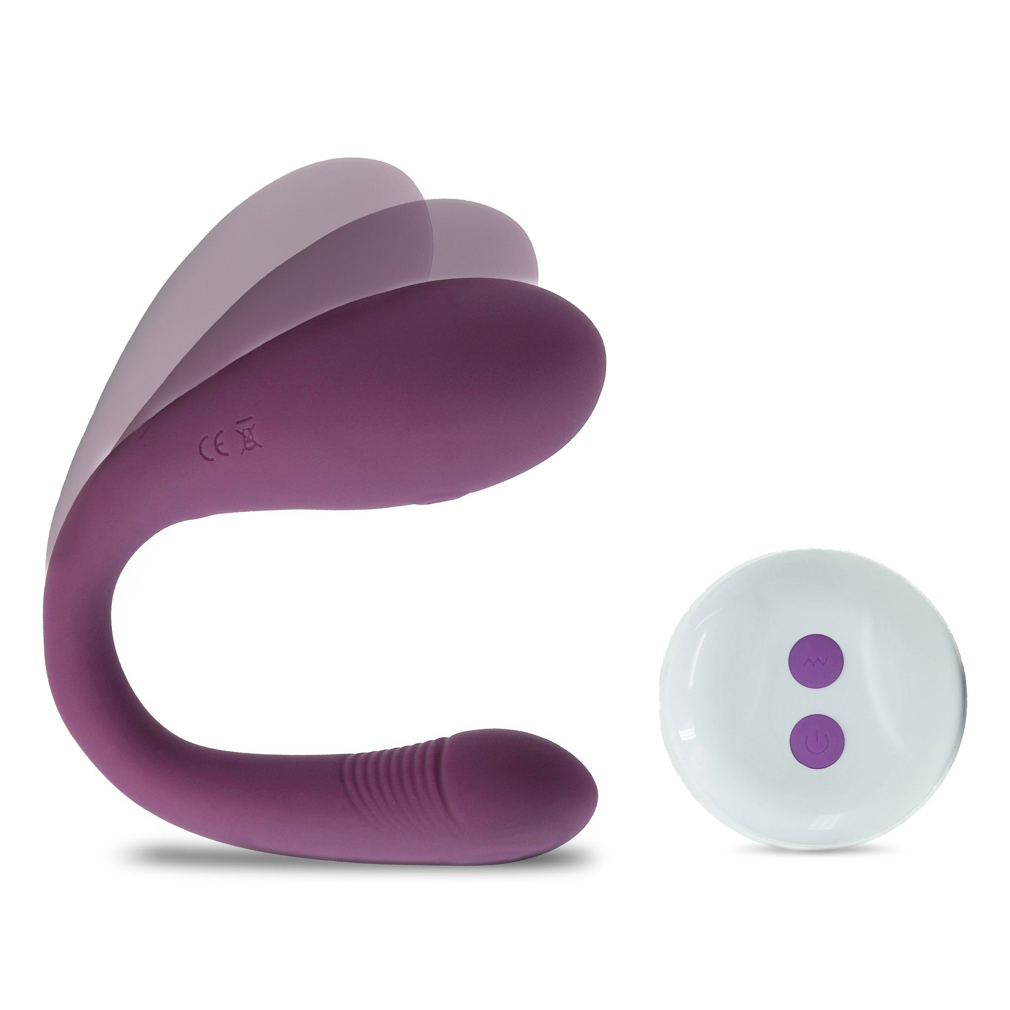 Wireless Remote Control Posable Clit G-spot Vibrator Wearable Sex Toy for Couple