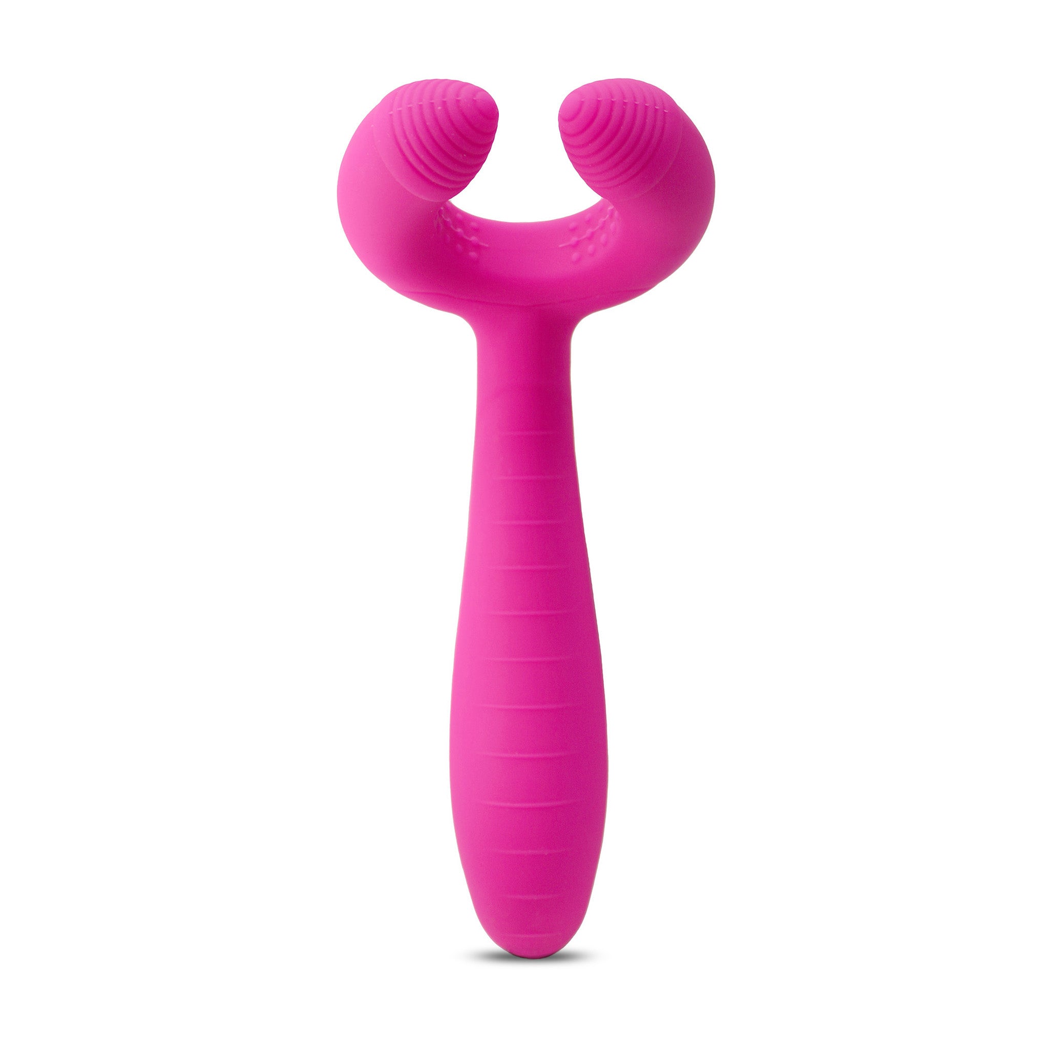 Dual End Anal G-spot Clit Vibrator Stimulator Penis Massager Couple Sex Toys