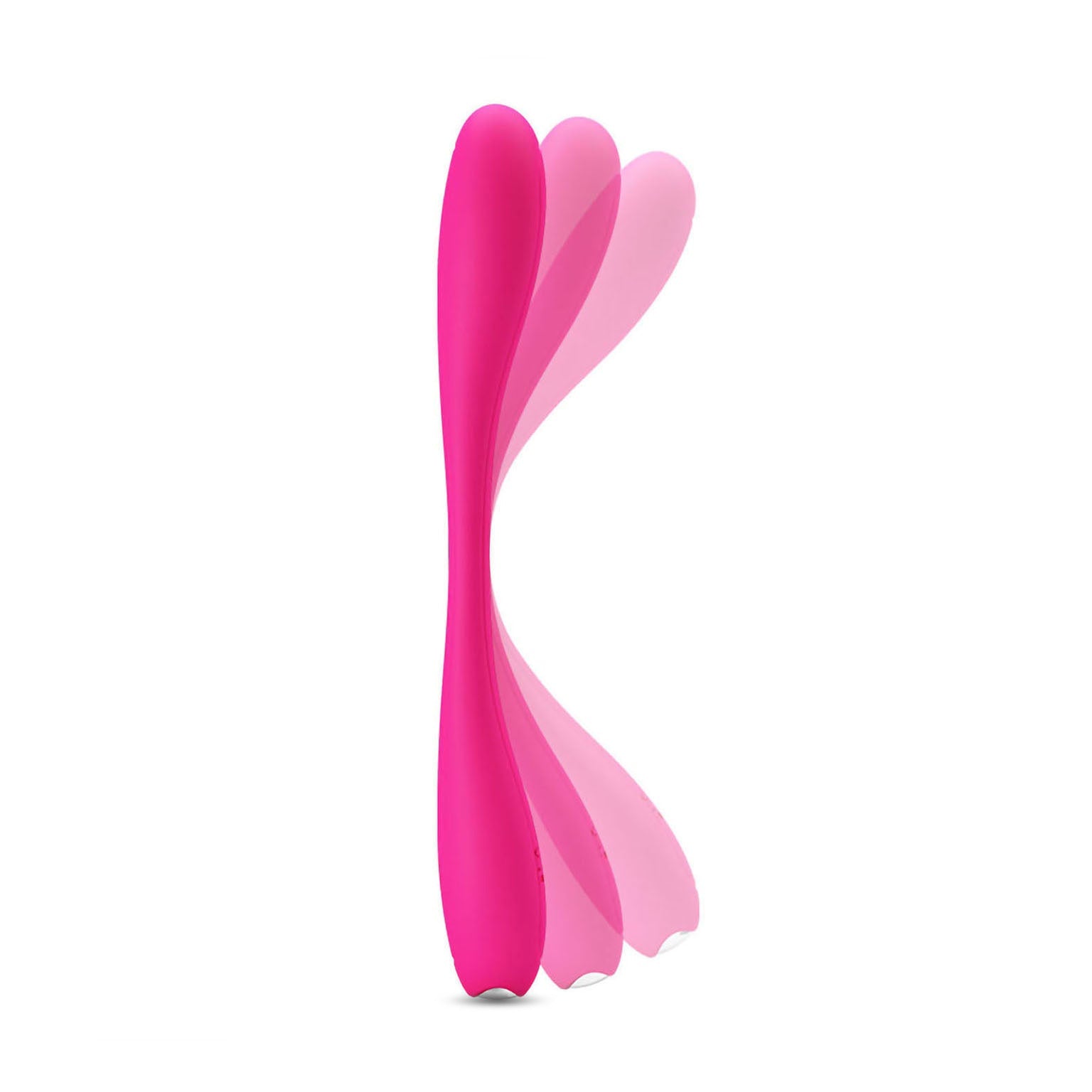 Silicone Bendable Anal Clit G-spot Vibrator Massager Wearable Couple Sex Toys
