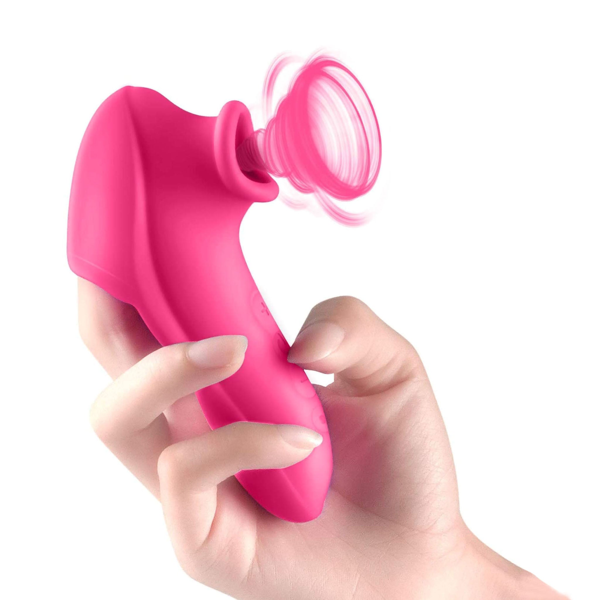 Rechargeable Nipple Clit Sucking Vibrator Stimulator Sex Toys for Women Couples