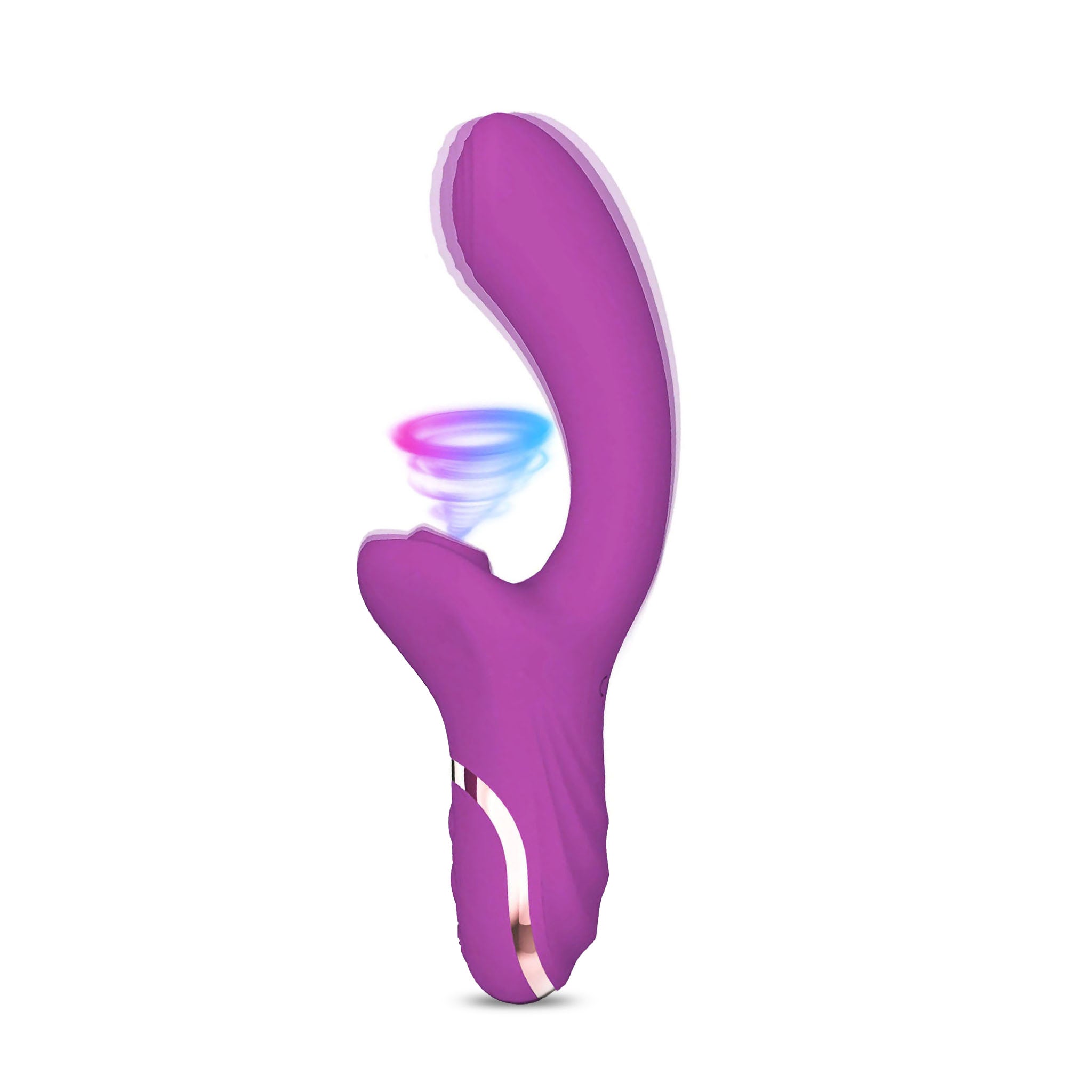 Sucking Vibrating Clitoral G-spot Dual Vibrator Massager Stimulator Sex Toys