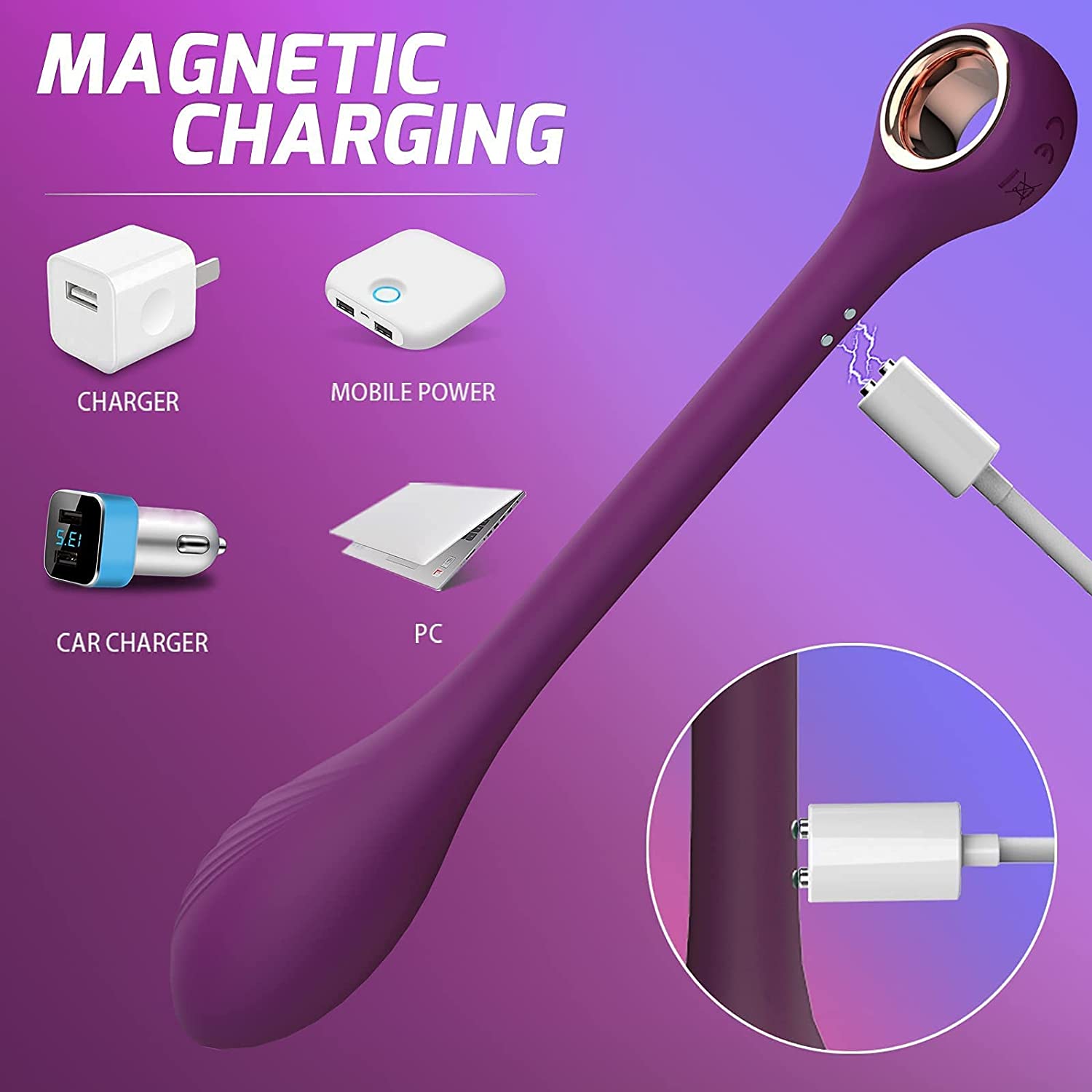 Flexible Clit G Spot Vibrator Female Massager Sex Toys for Women Couples