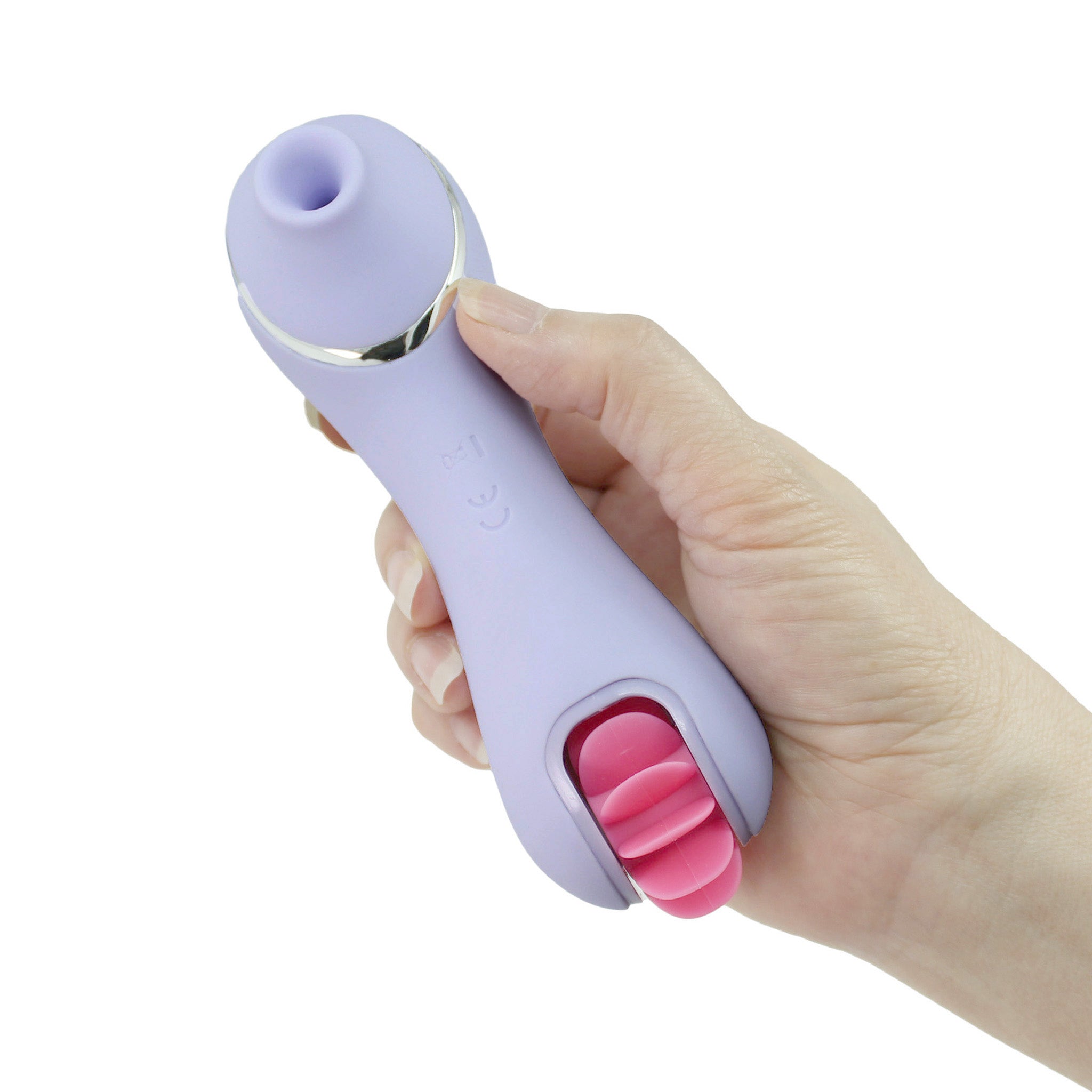 Dual Sucking Licking Vibrator Stimulator Oral Sex Toys for Women Couples