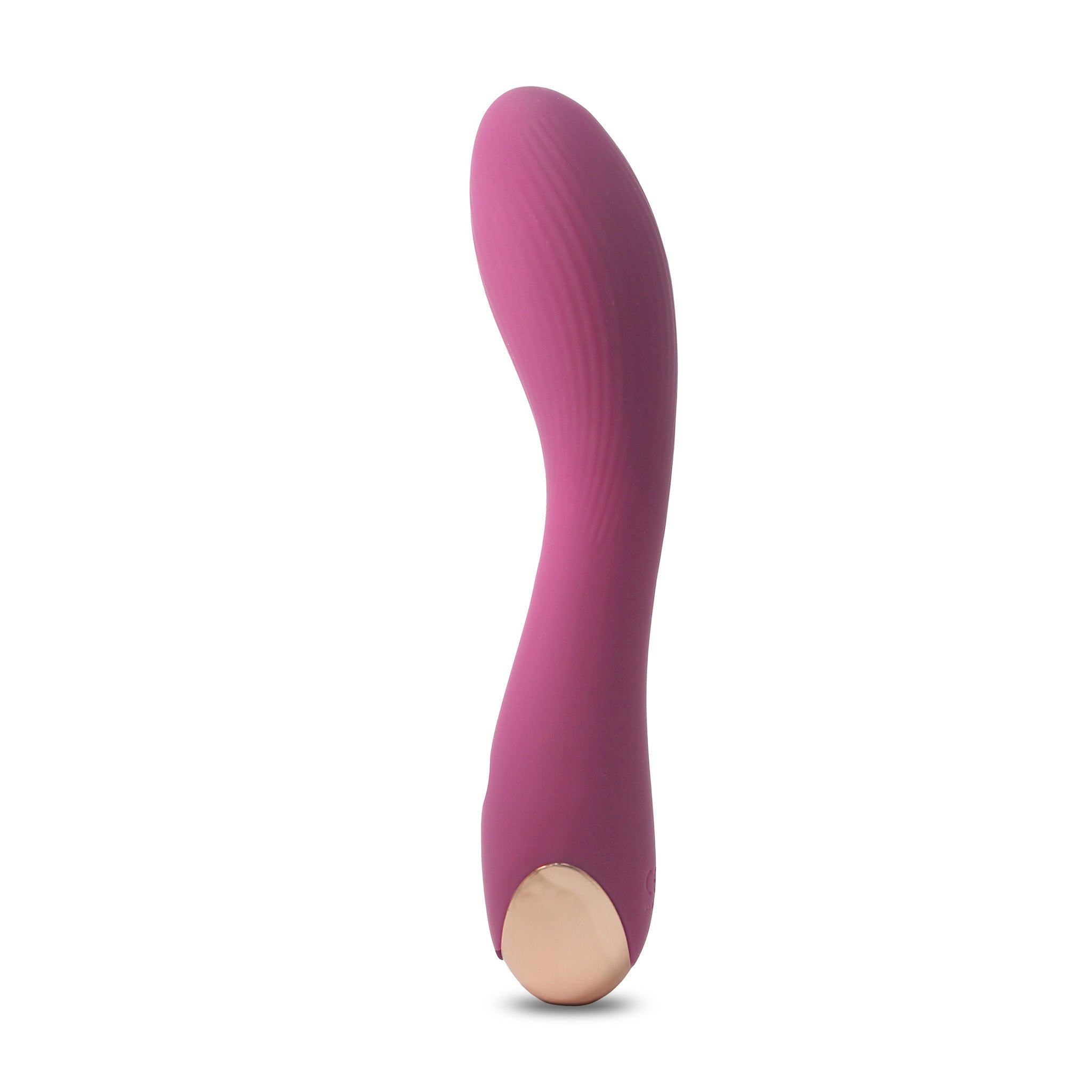 Smooth Silicone Curved G-spot Massager Vibrator Beginner Sex Toys