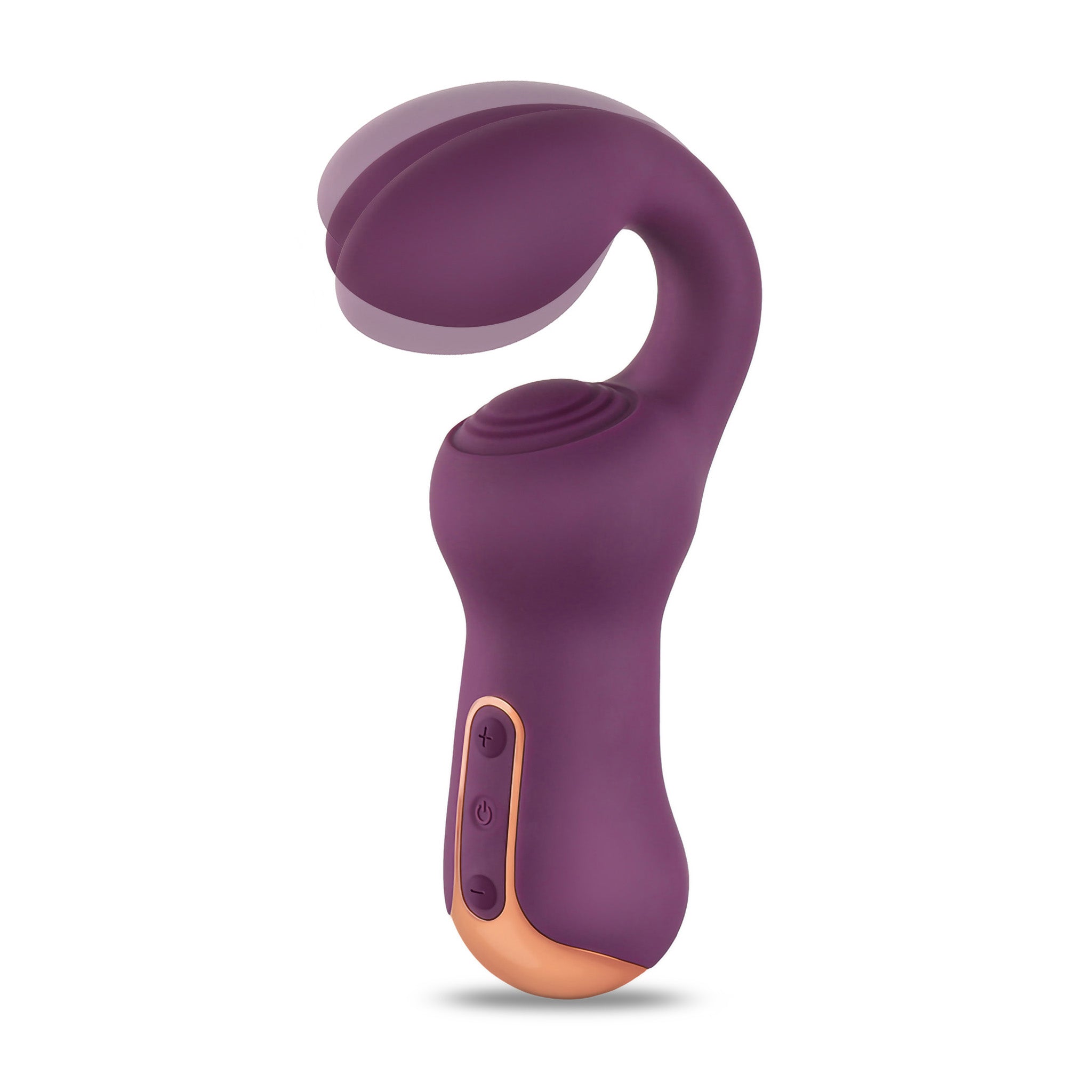 Dual Action G-spot Clitoral Massager Vibrator Stimulator Tickler Female Sex Toys