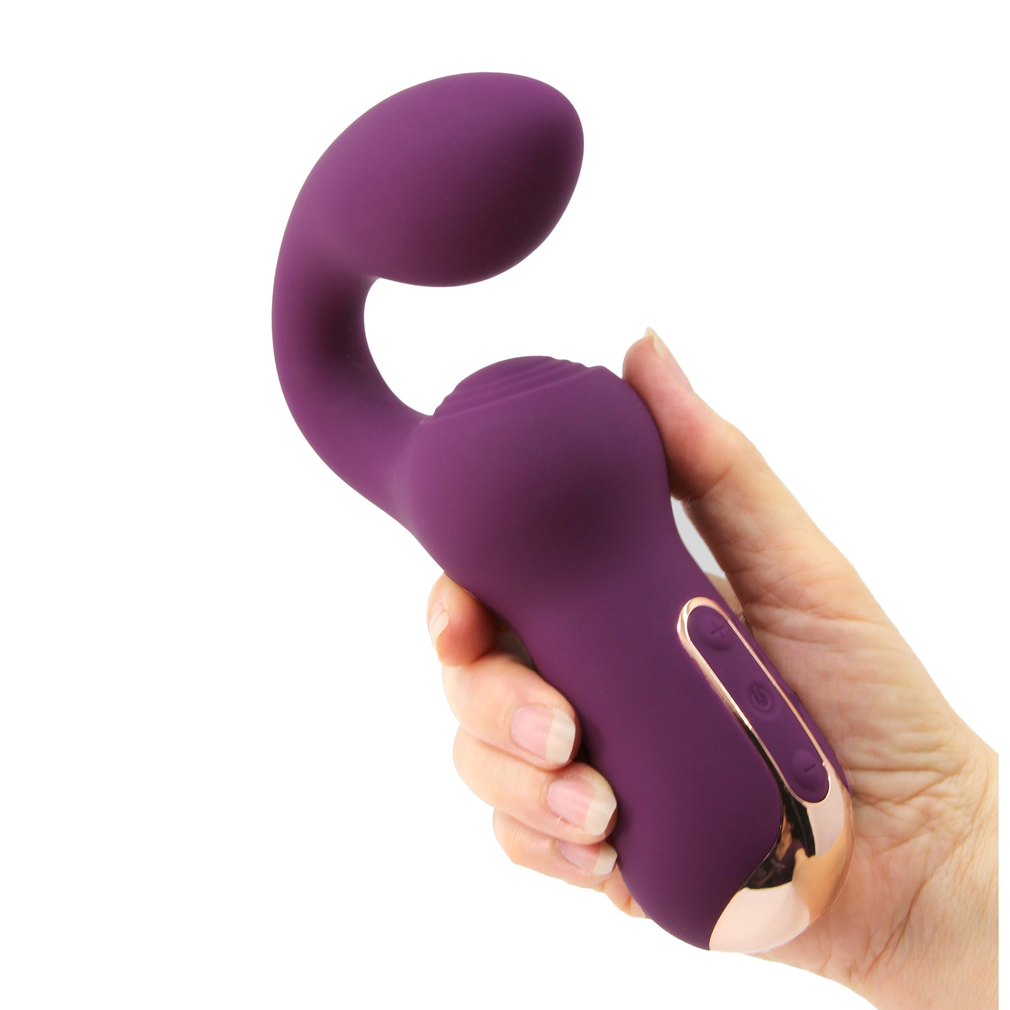 Dual Action G-spot Clitoral Massager Vibrator Stimulator Tickler Female Sex Toys