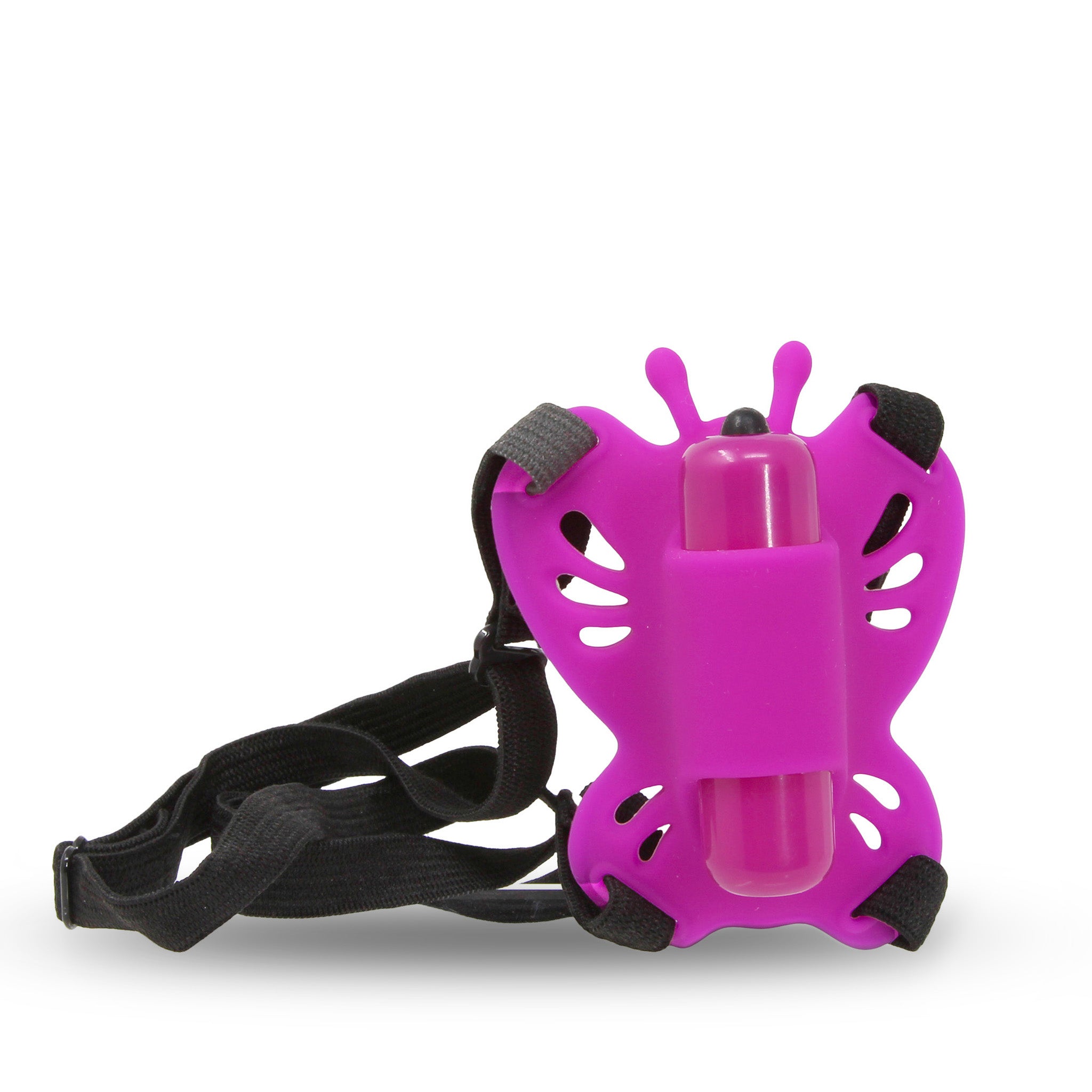 Silicone Vibrating Butterfly Strap On Clit Stimulator Vibrator Sex Toy for Women