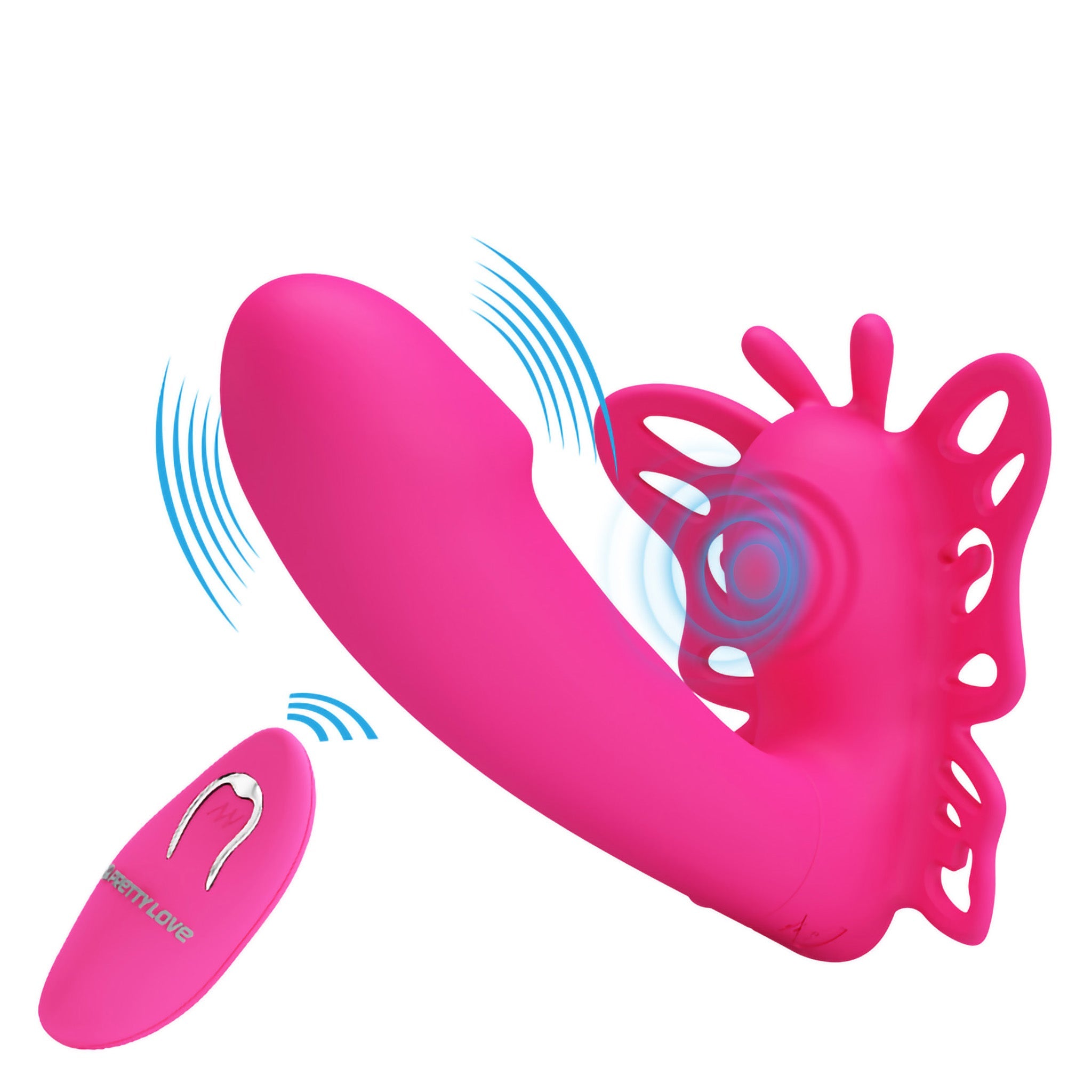 Wireless Remote Control Vibrating Clitoral G-spot Vibrator Stimulator Massager