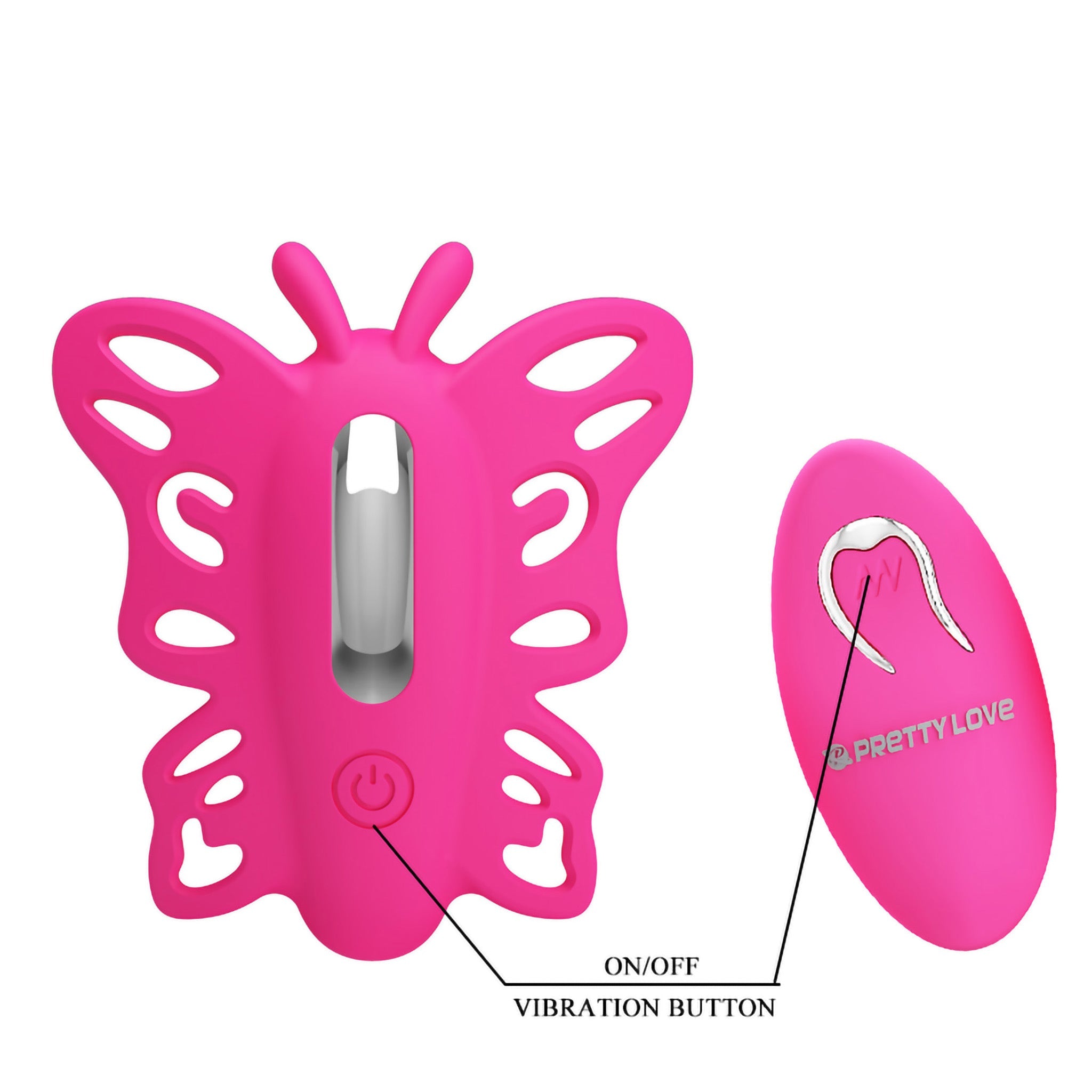 Wireless Remote Control Vibrating Clitoral G-spot Vibrator Stimulator Massager