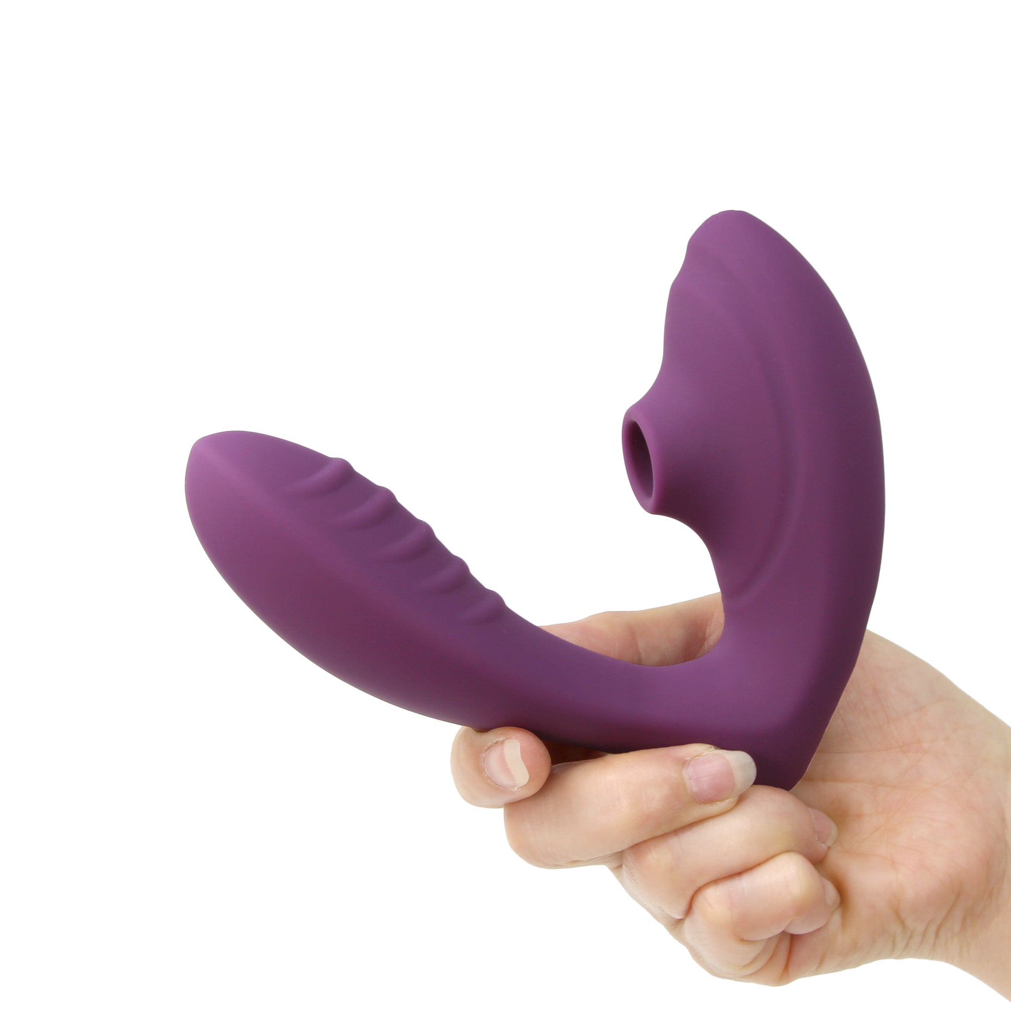 Dual Clit Sucking G-spot Vibrator Stimulator Massager Sex Toy for Women Couples