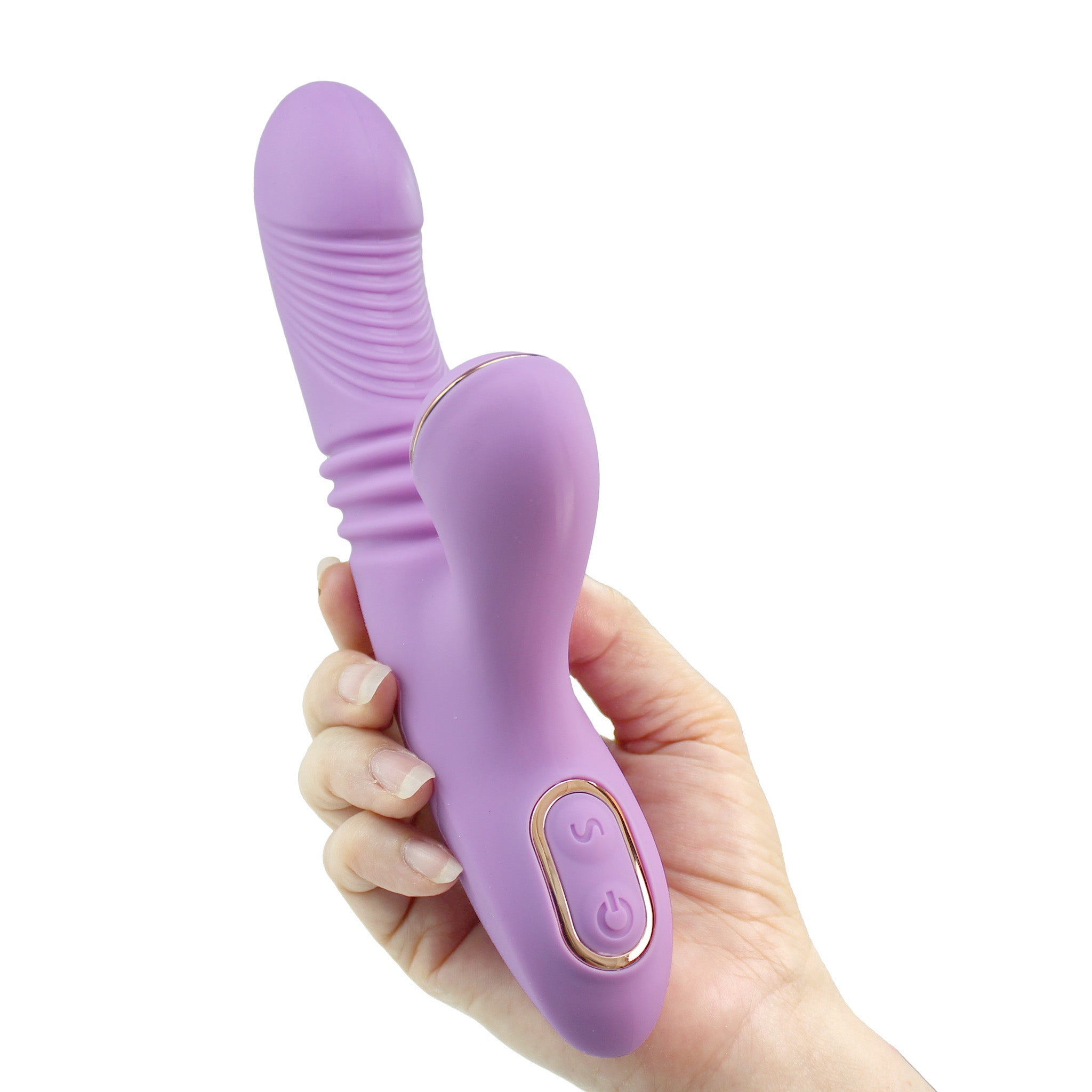 Clitoral Sucking Thrusting Stroking Rabbit Vibrator Sex-toys for Women Couples