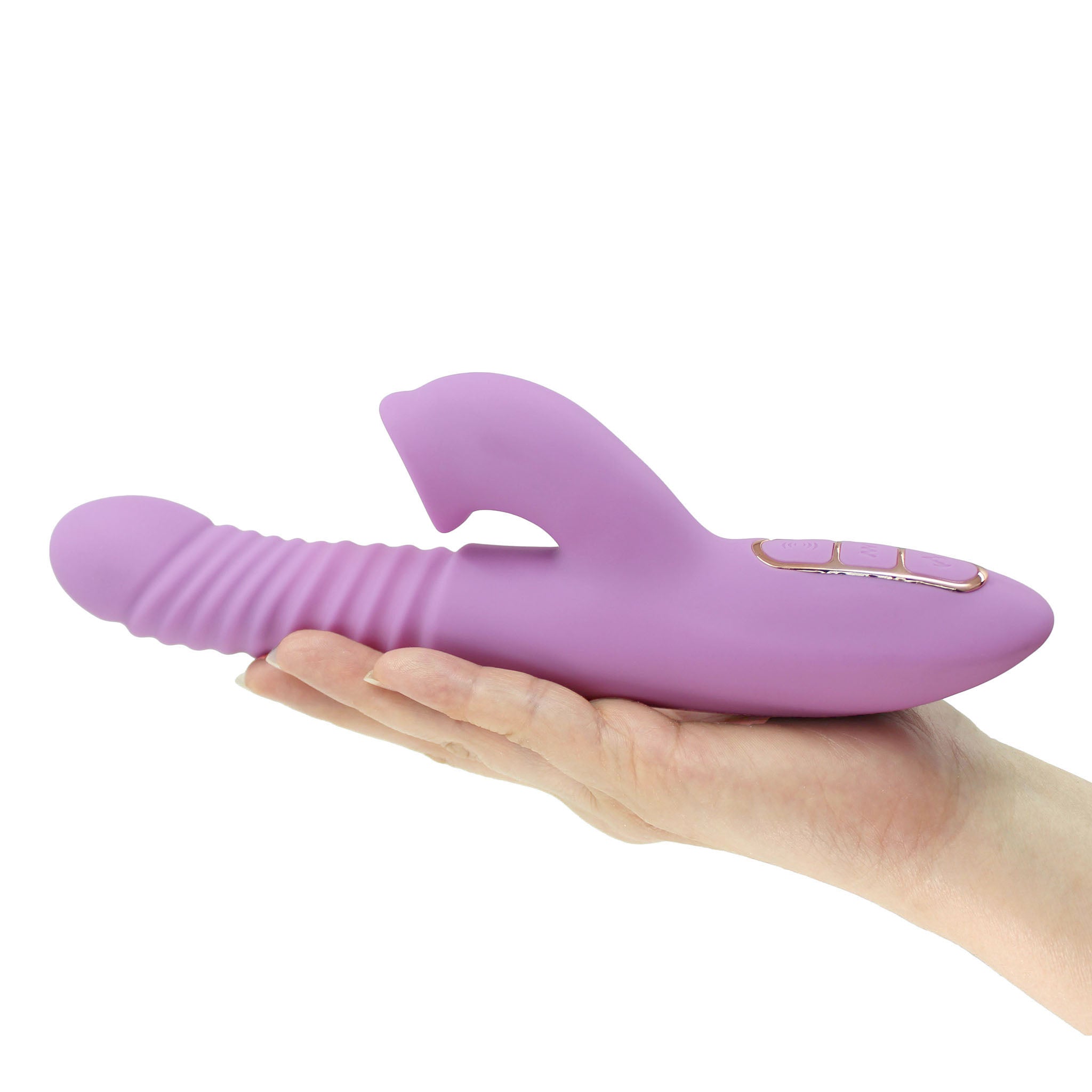 Clitoral Licking Thrusting Stroking Rabbit Vibrator Sex-toys for Women Couples