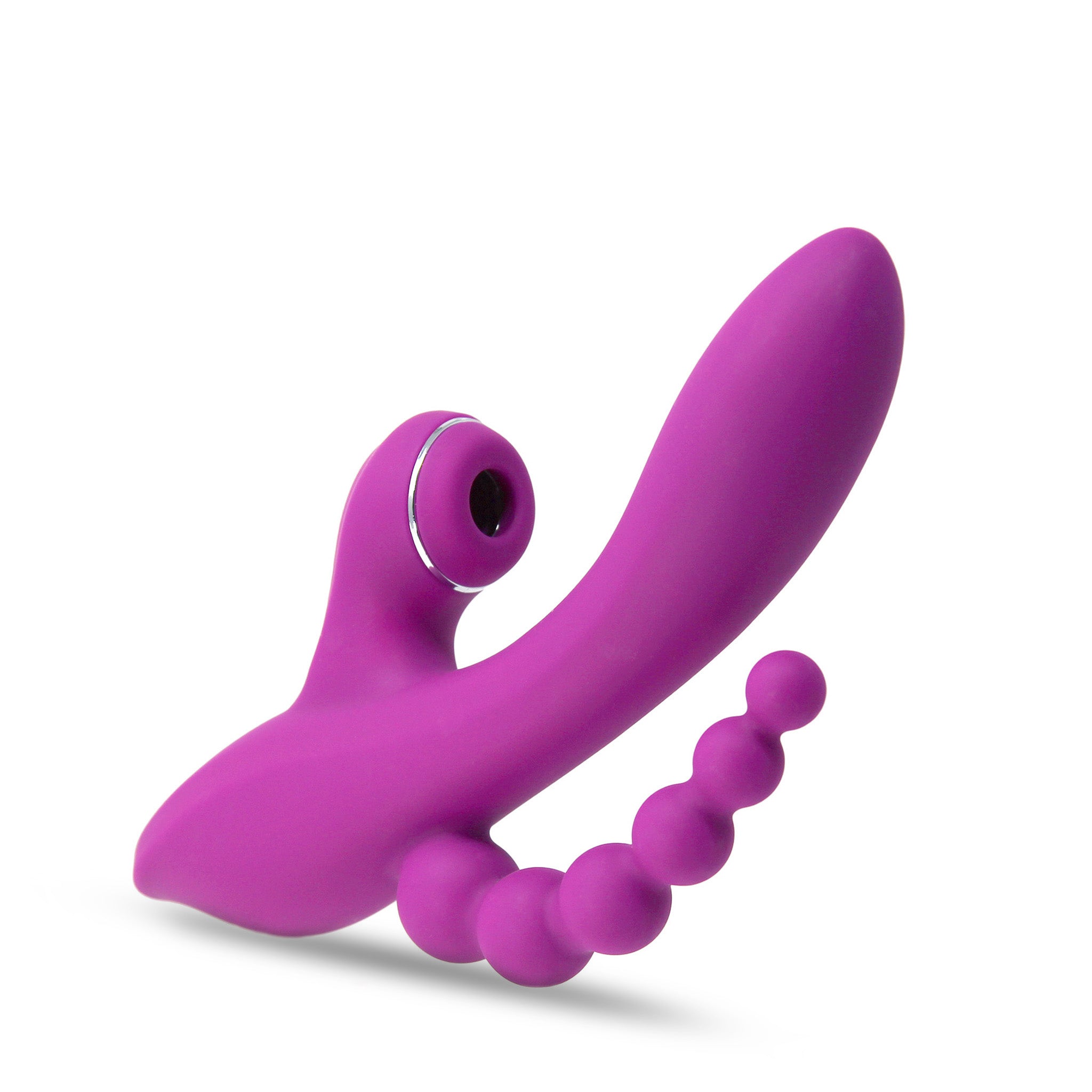Clit Sucking G-spot Anal Triple Stimulator Vibrator Massager Sex Toys for Women