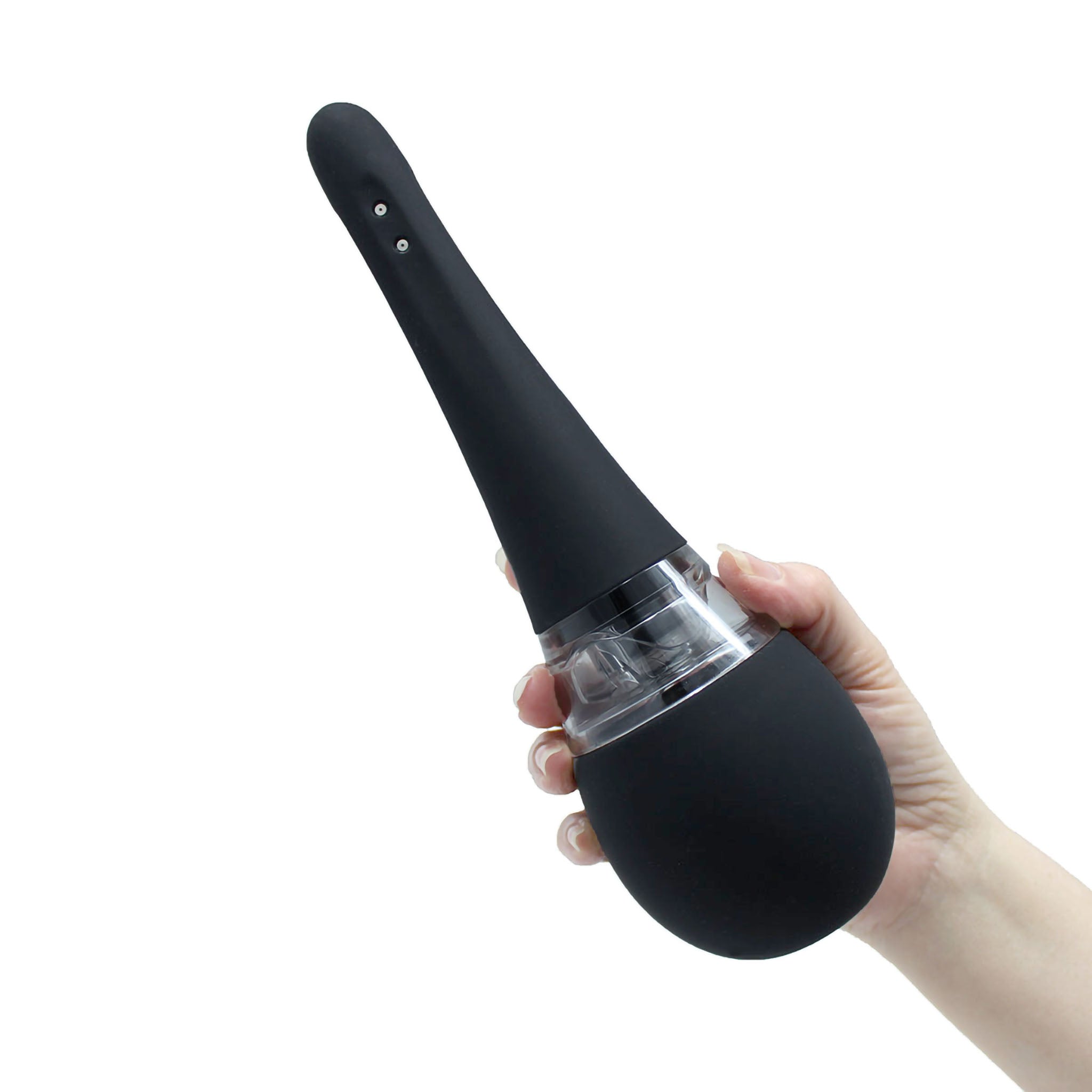 Rechargeable Automatic Electric Water Spray Anal Douche Enema Bulb Cleansing