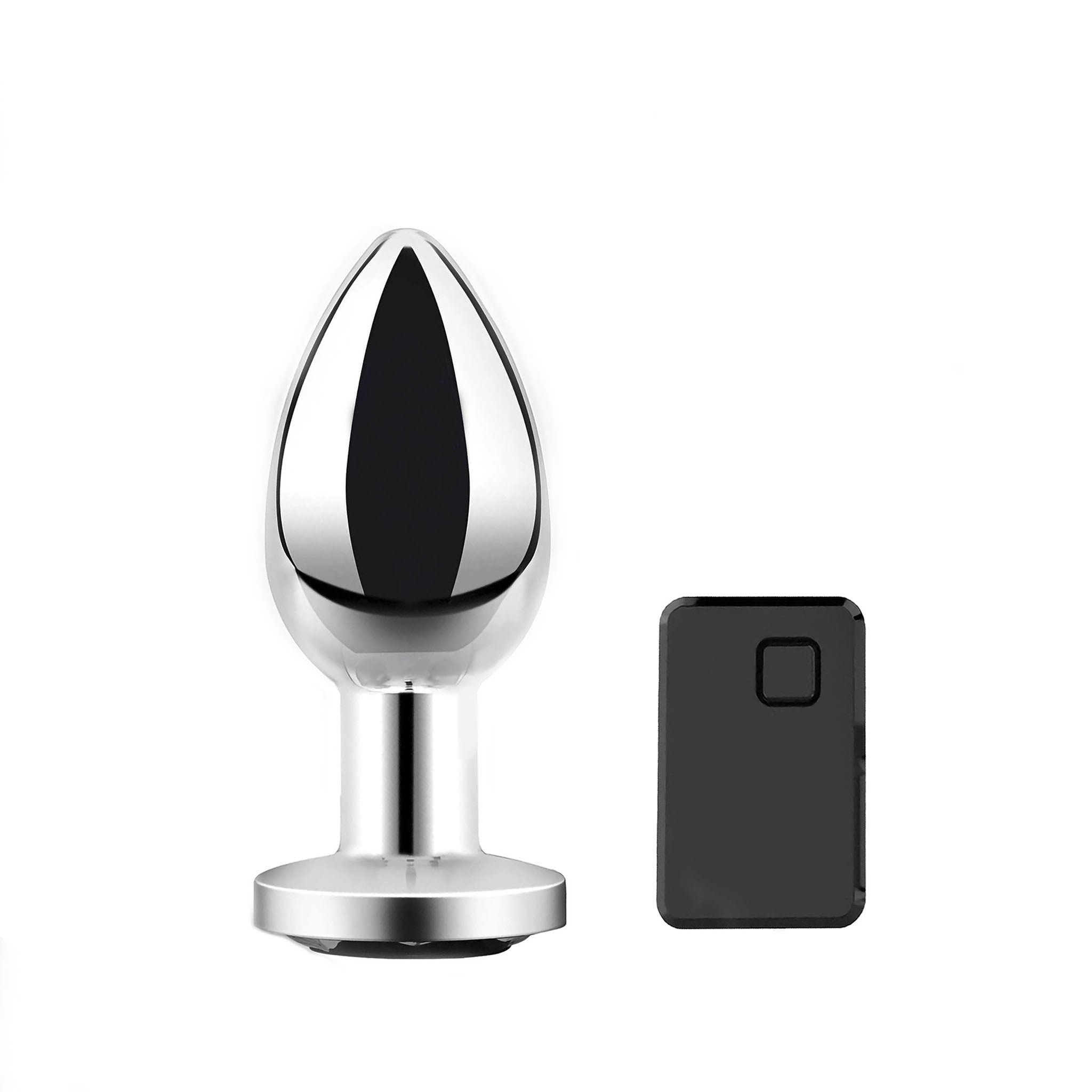 Wireless Remote Control Vibrating Metal Anal Butt Plug Vibrator Sex Toys