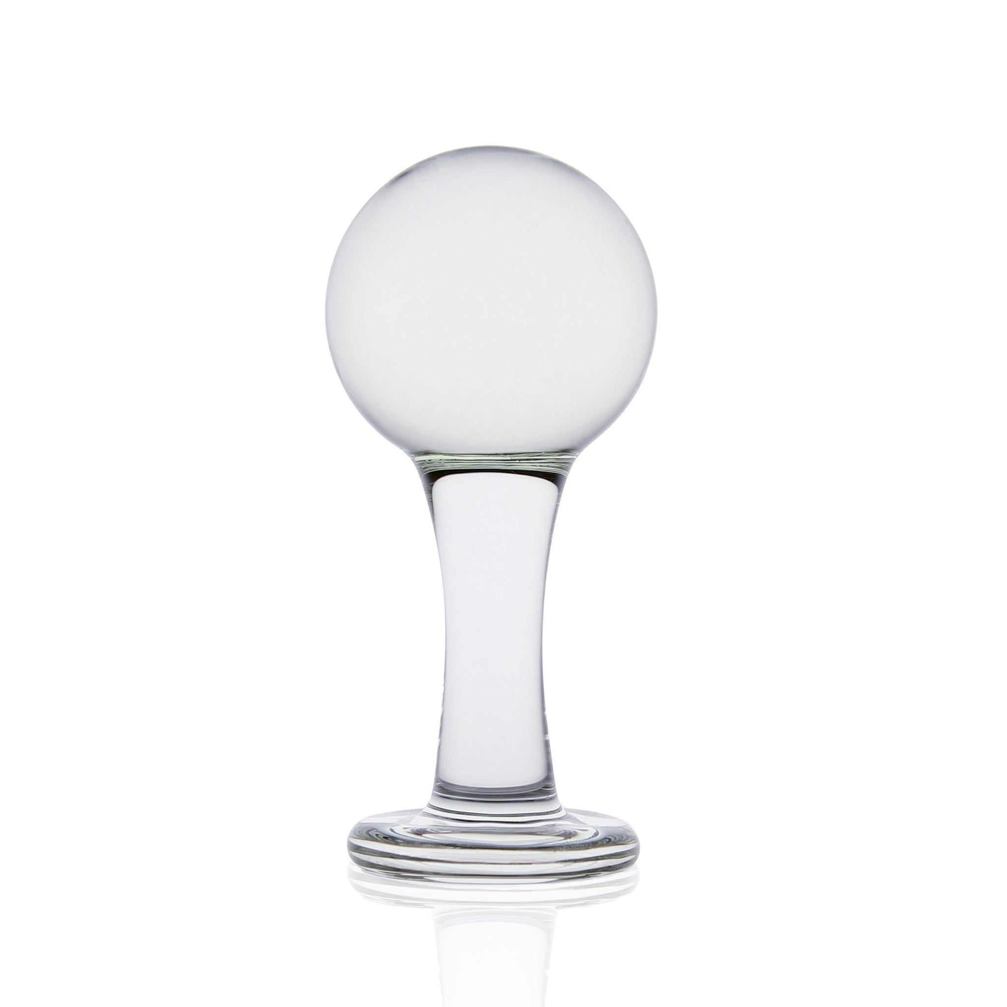 Glass Orb Big Ball Shaped Anal Butt Plug Anal Stretcher Stretching Sex Toys