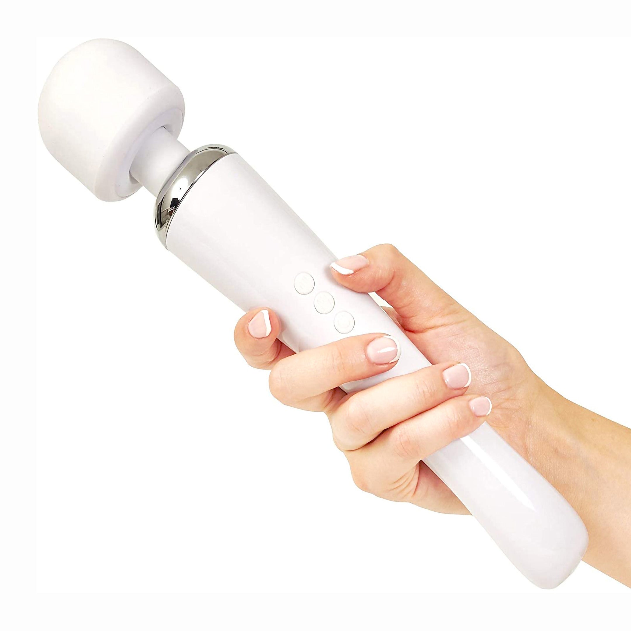 Cordless Handheld Massager Wand Vibrator Stimulator Sex Toy for Women Couples