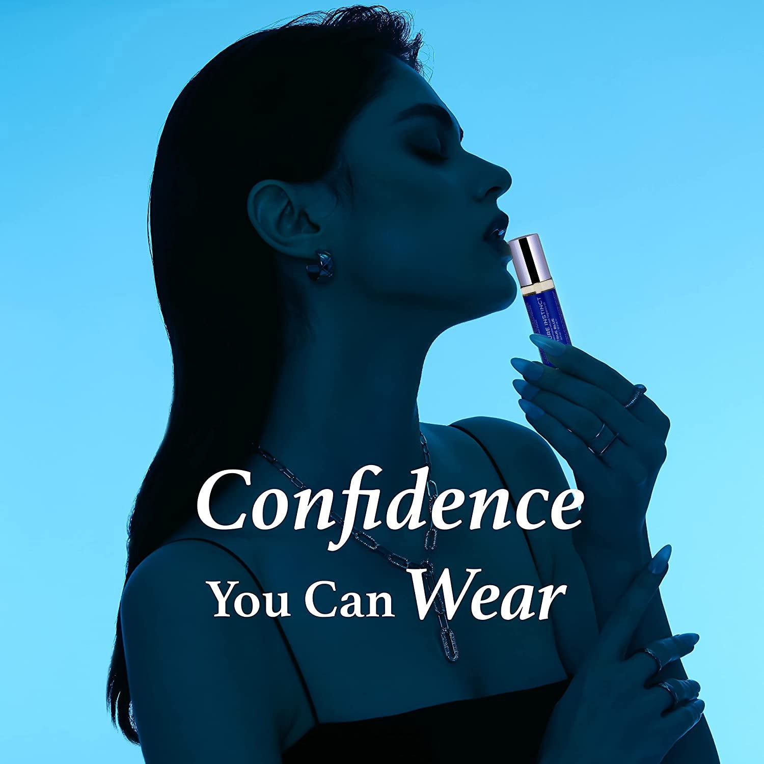 Pure Instinct Pheromone Perfume Oil Sex Cologne Roll On True Blue