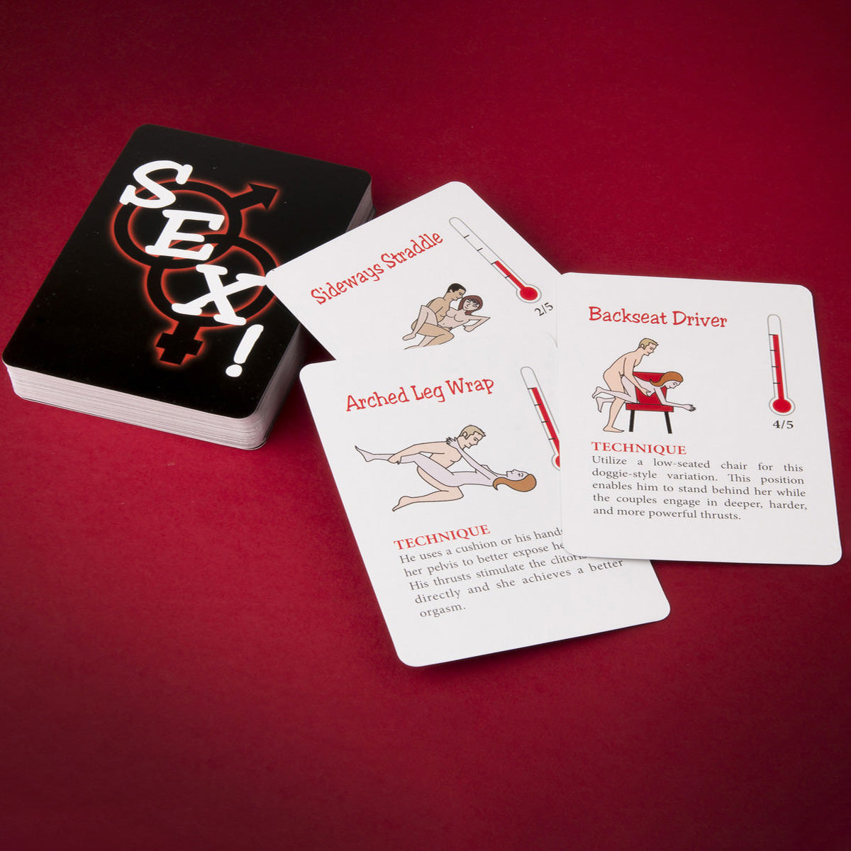 Sex ! A Romantic Sexual Position Card Game Couple Lover Adult X-rated Games
