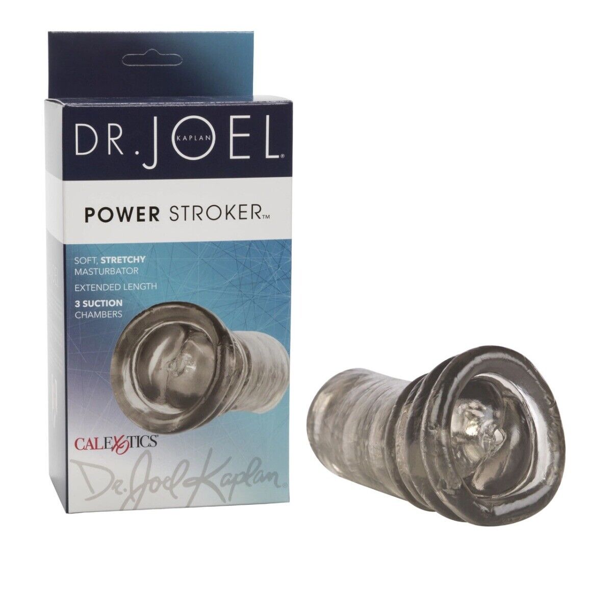 Soft Tight Stretchy Dr Joel Kaplan Power Stroker Masturbator Sleeve Sex Toy