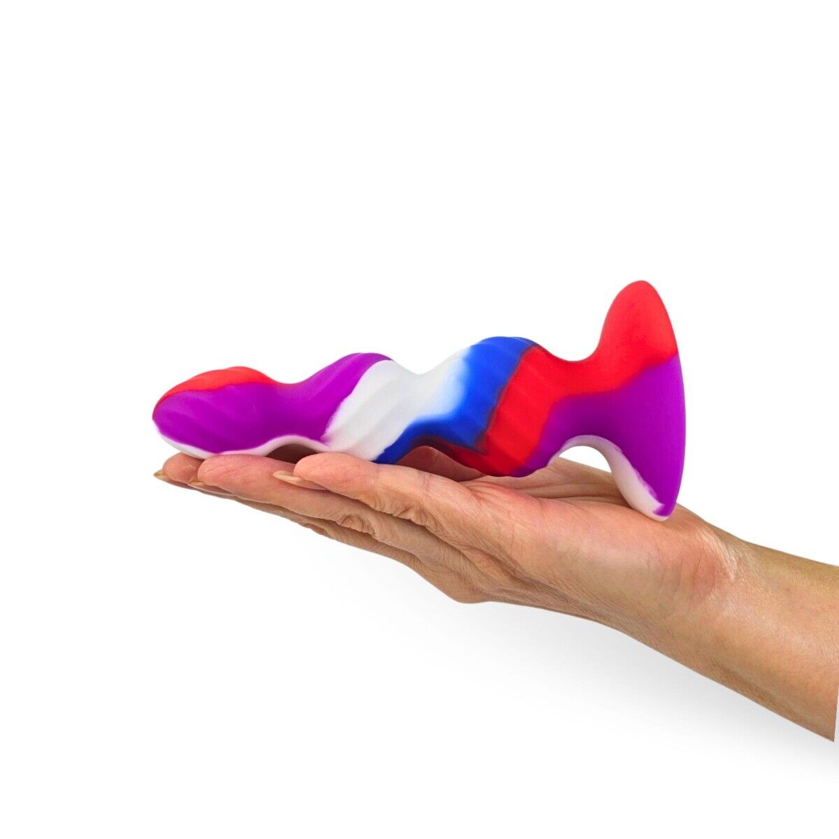 Colorful Silicone Beaded Anal Butt Plug Beads Beginner Anal Training Sex Toys