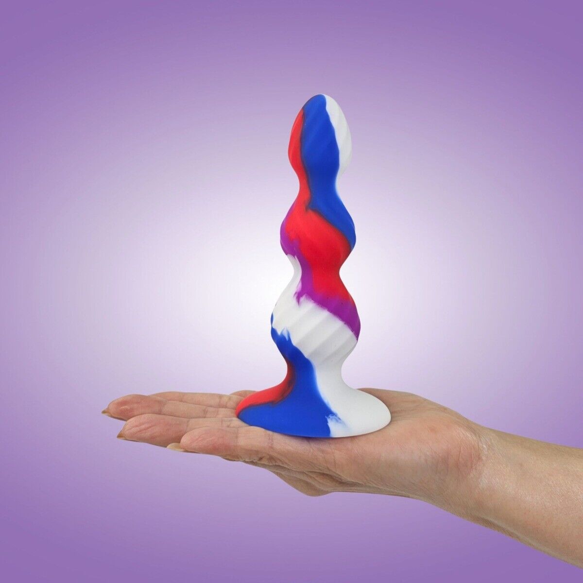 Colorful Silicone Beaded Anal Butt Plug Beads Beginner Anal Training Sex Toys