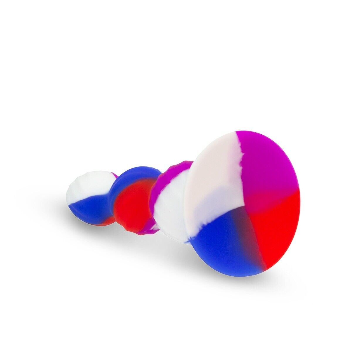 Colorful Silicone Beaded Anal Butt Plug Beads Beginner Anal Training Sex Toys