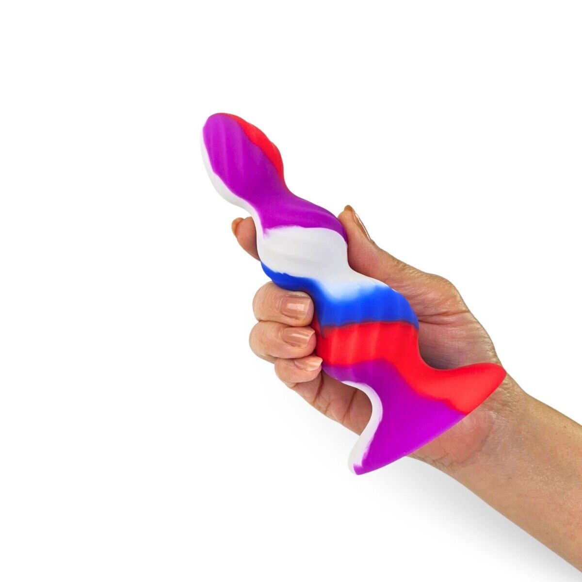 Colorful Silicone Beaded Anal Butt Plug Beads Beginner Anal Training Sex Toys