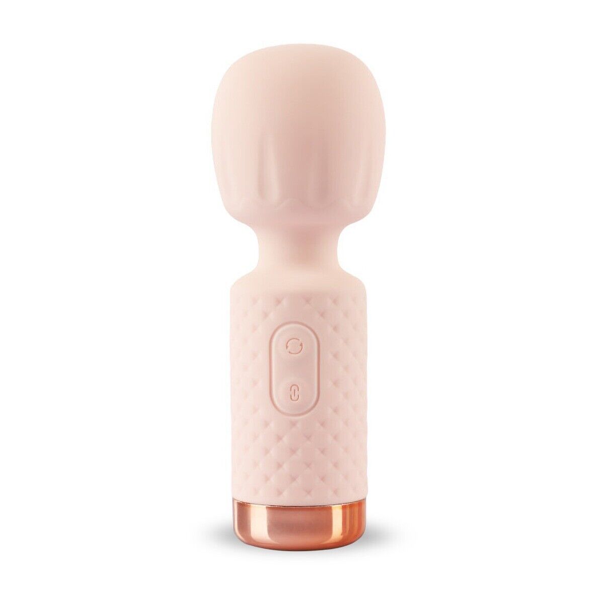 10 Function Mini Silicone Female Body Massager Wand Pocket Travel Vibrator