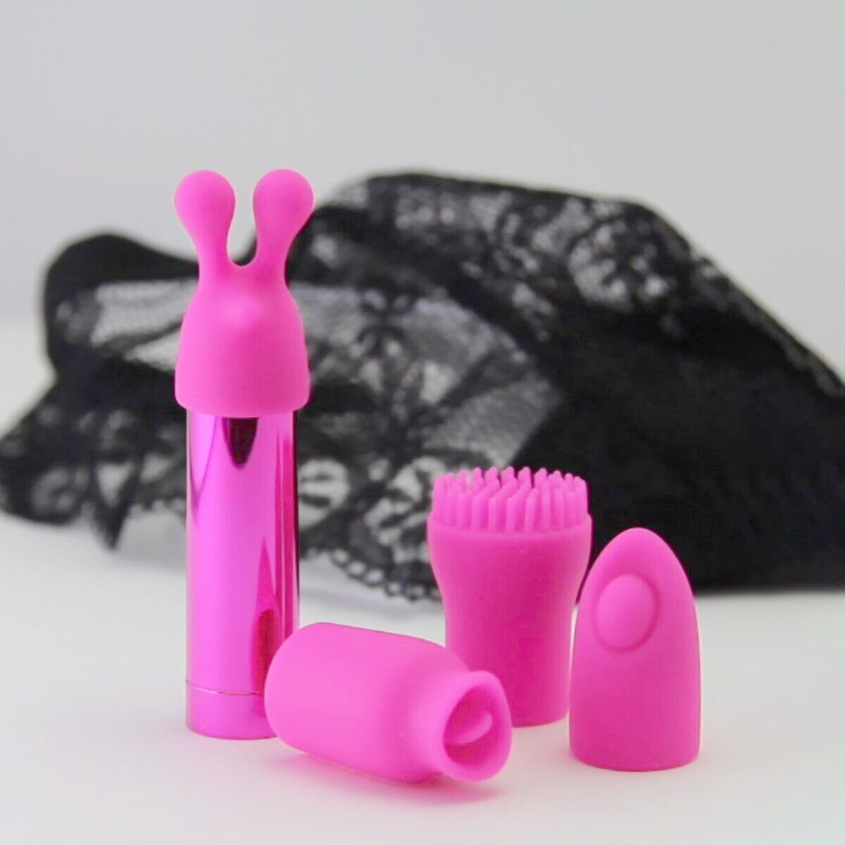 Rechargeable Pocket Vibrator Massager Bullet Vibrator Beginner Women Sex Toy Kit