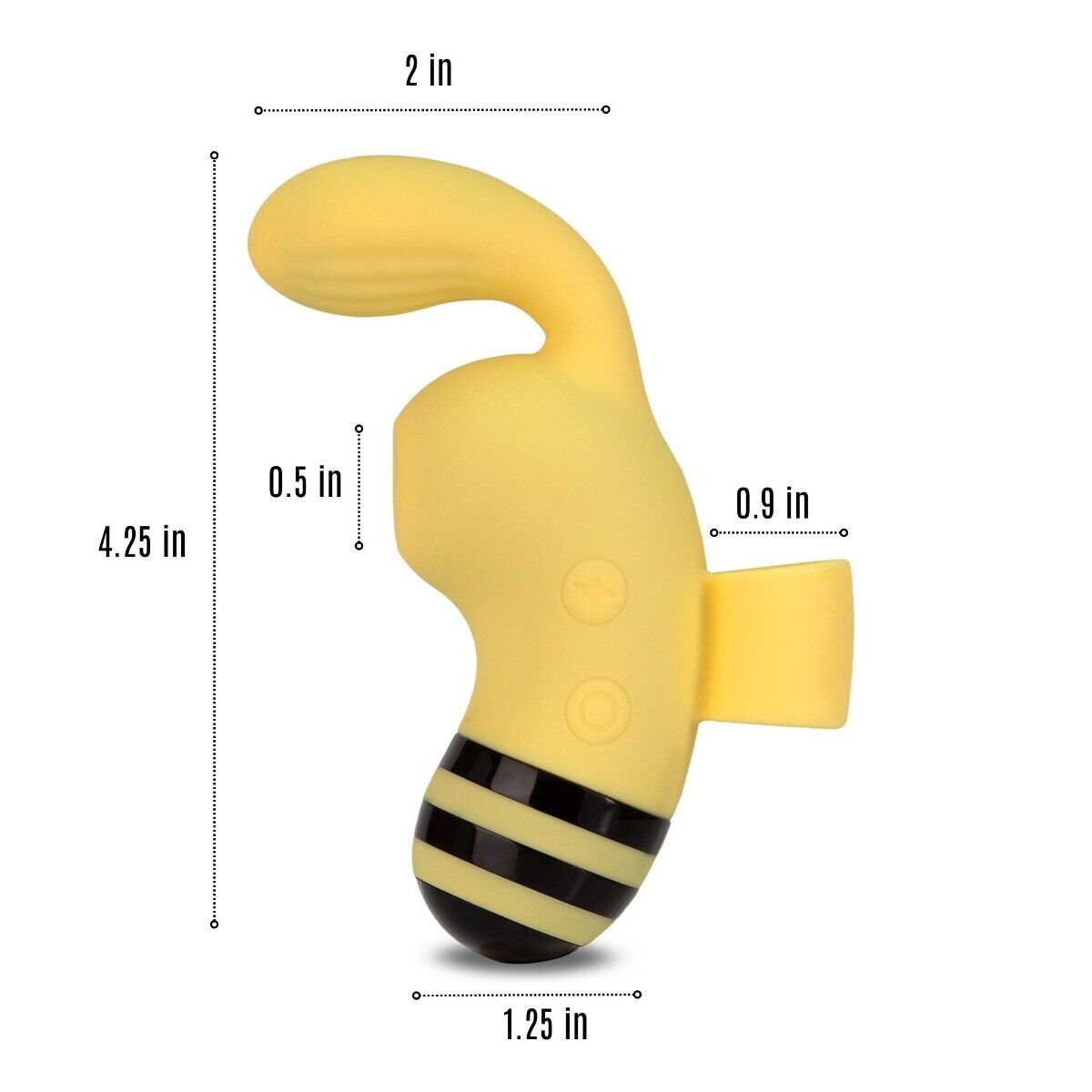 Sucking Honey Bee Clitoral Suction Sucking G-spot Finger Vibrator Massager