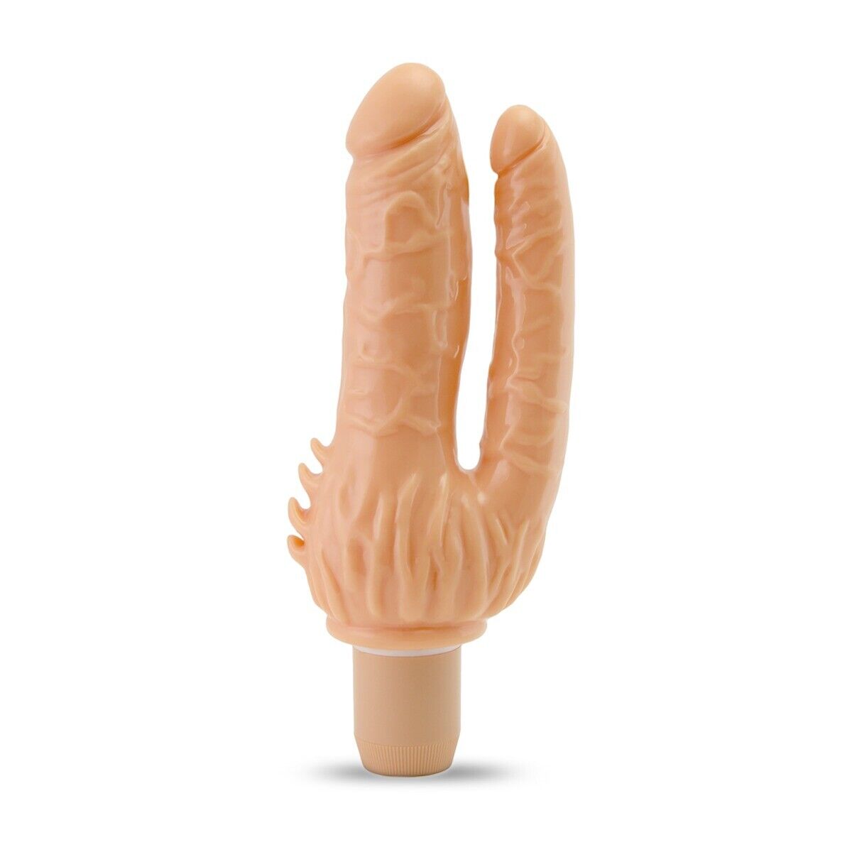 Vaginal Anal G-spot Dual Double Penetration Vibrator Dildo Dong DP Sex Toys