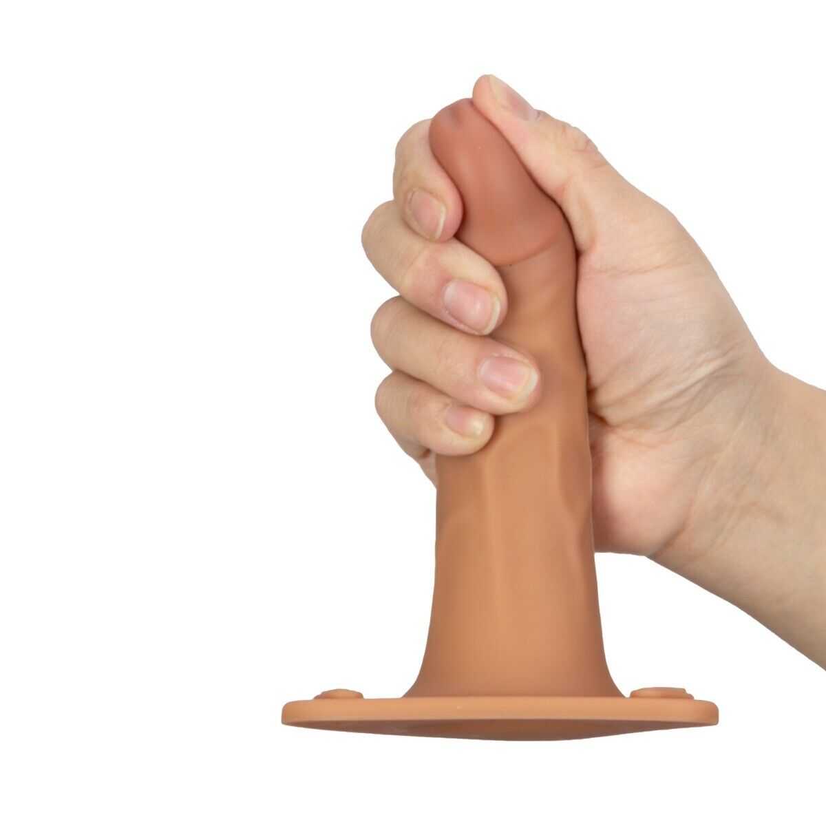 6.5" Male Men Hollow Cock Extension Strap On Dildo Dong Penis Extender Sleeve