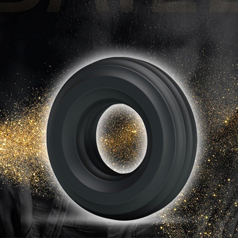 Stretchy Silicone Male Penis Enhancer Prolong Delay Sex Cock Ring for Men