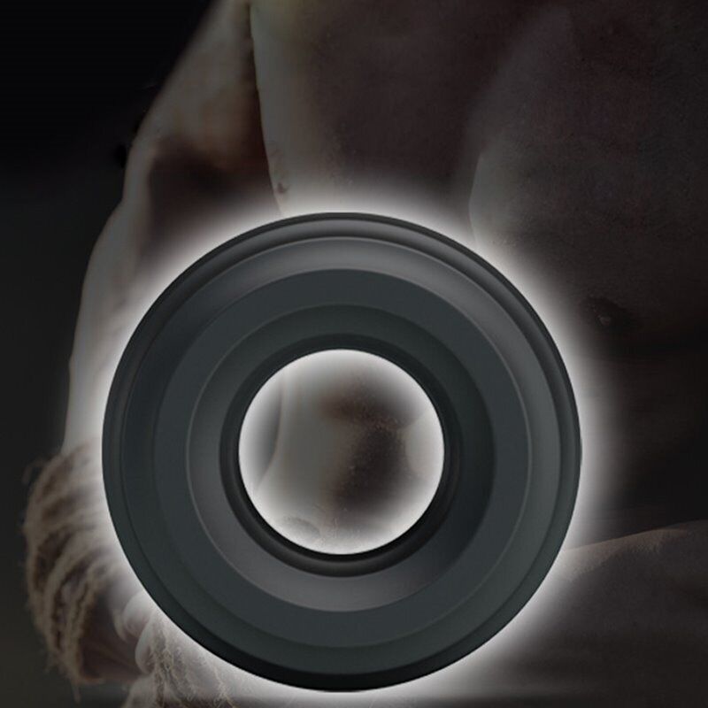 Stretchy Silicone Male Penis Enhancer Prolong Delay Sex Cock Ring for Men